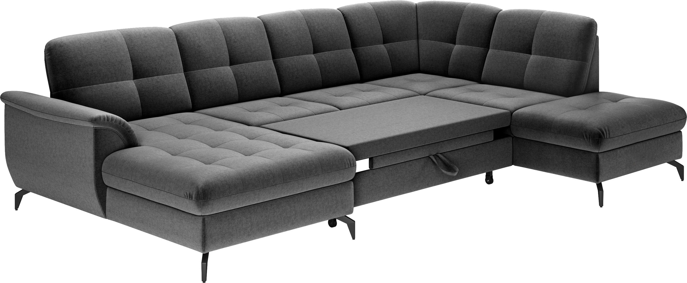 sit&more Wohnlandschaft »Zora U-Form«, wahlweise mit Bettfunktion und Bettkasten