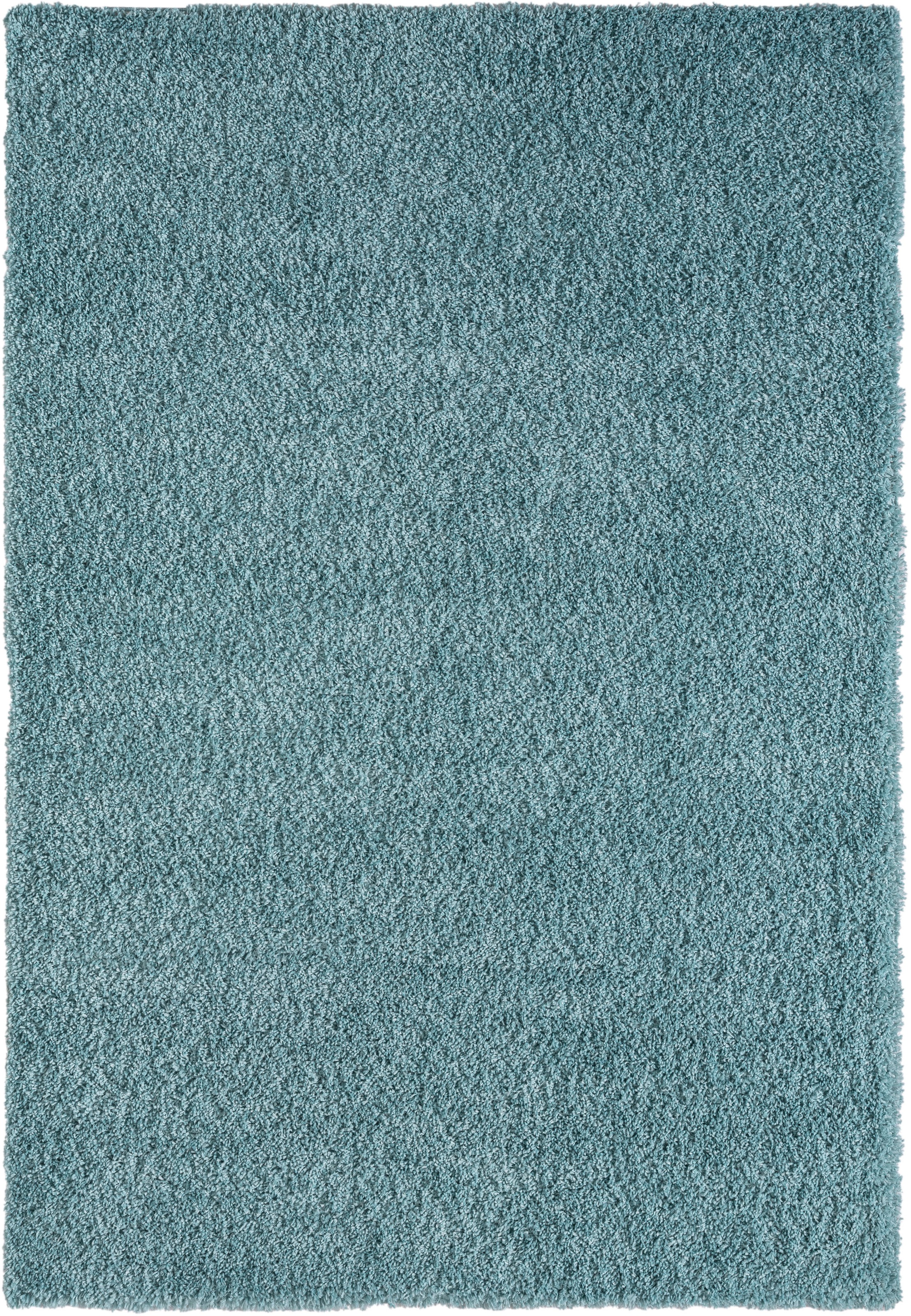 Myflair Möbel & Accessoires Hochflor-Teppich »My Shaggy«, rechteckig, 37 mm Höhe, Shaggy, Uni-Farben, leicht glänzend, Microfaser, extra flauschig