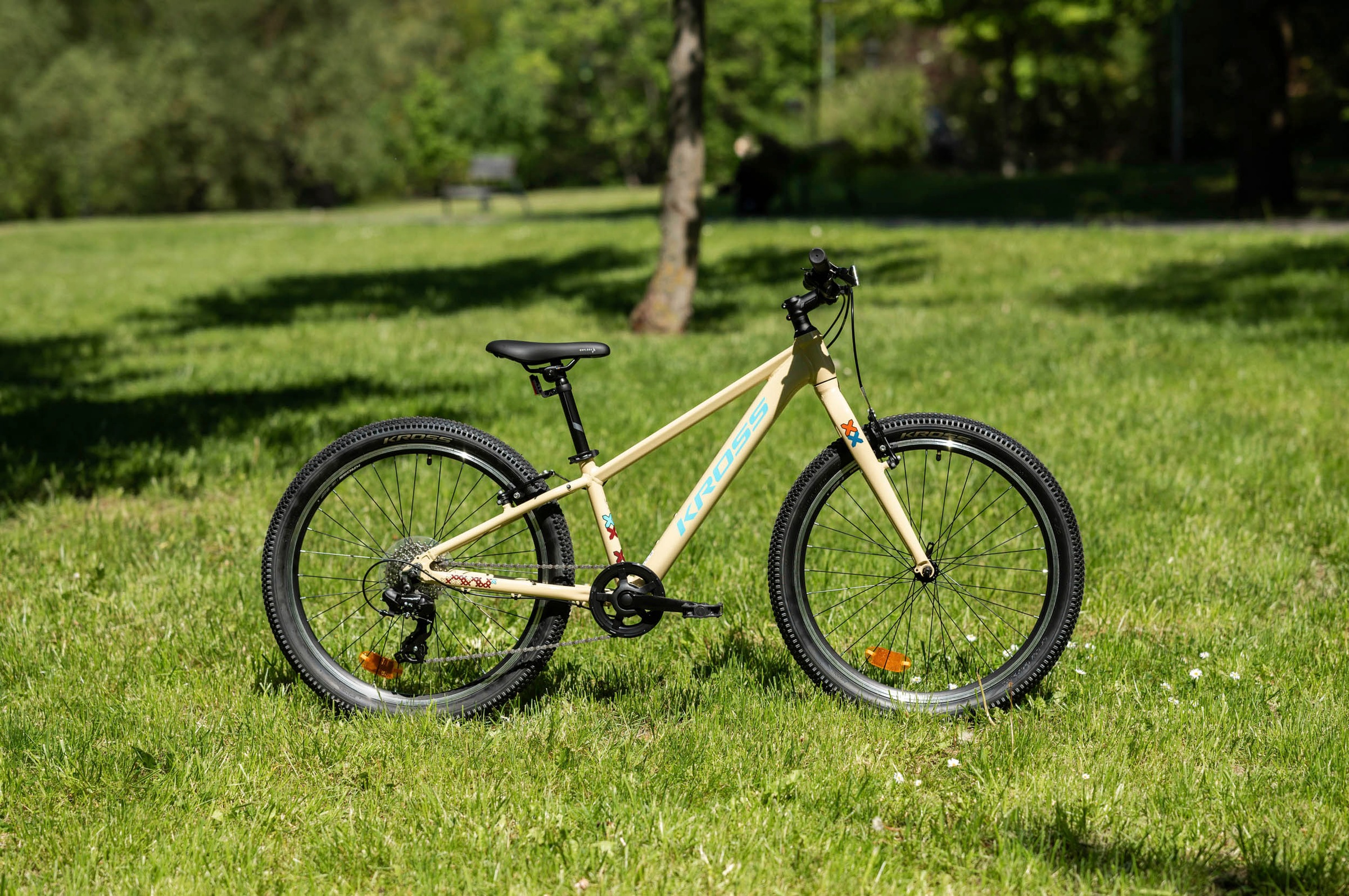 Kross Kinderfahrrad »Kinder-MTB Level Jr 1.0«, 8 Gang, Shimano, TOURNEY TX800 Schaltwerk, Kettenschaltung