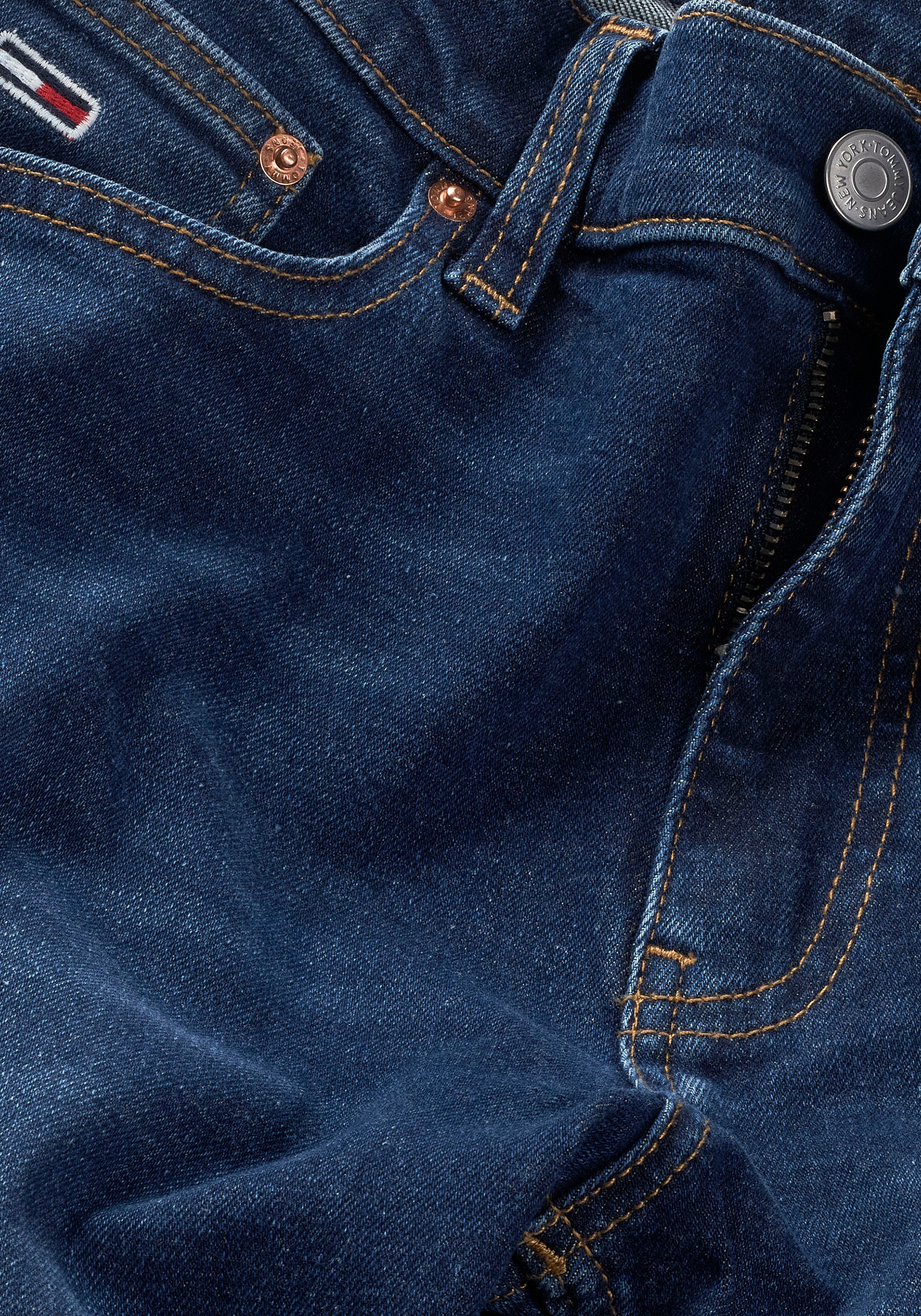 Tommy Jeans Slim-fit-Jeans »RYAN SLIM STRAIGHT«, mit Logoprägung