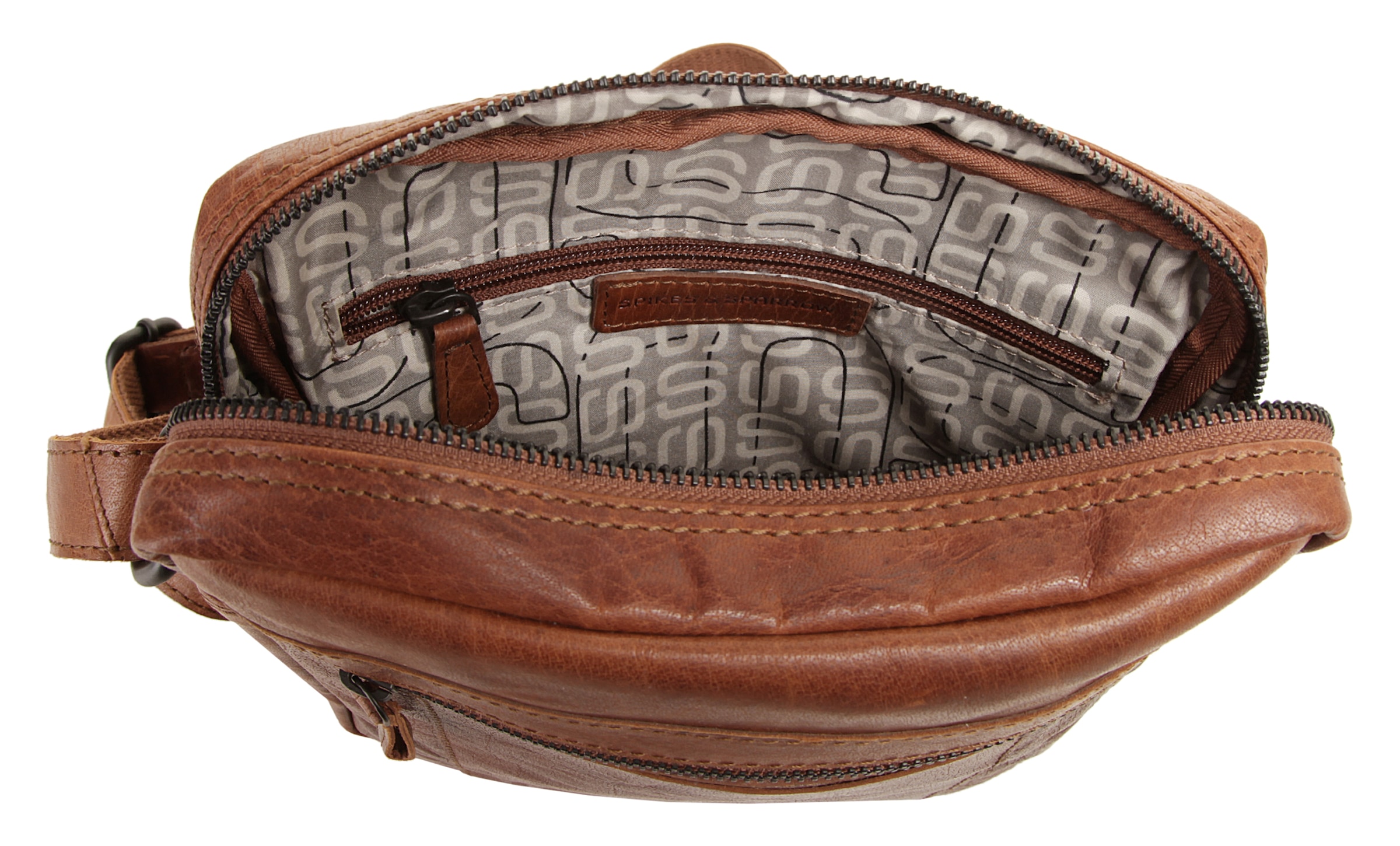 Spikes & Sparrow Umhängetasche echt Leder