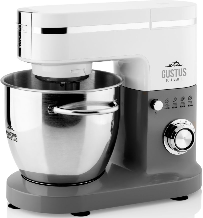eta Küchenmaschine »Gustus Gulliver III ETA312890010«, Metallgetriebe, Thermosicherung, Stufenlose Drehzahlregelung