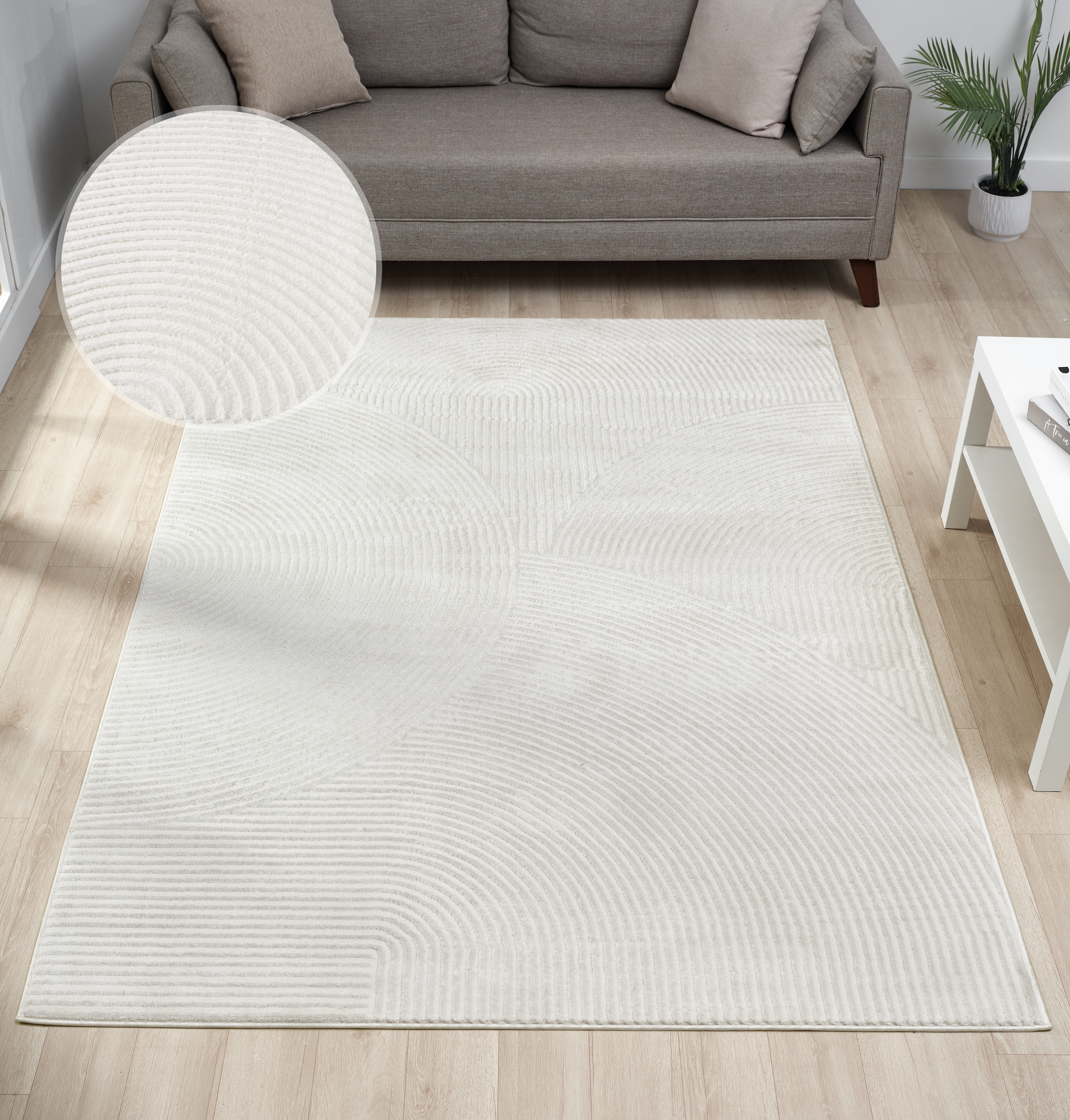 OTTO home Teppich »Bentori«, rechteckig, 11 mm Höhe, Modernes Design mit Bo günstig online kaufen