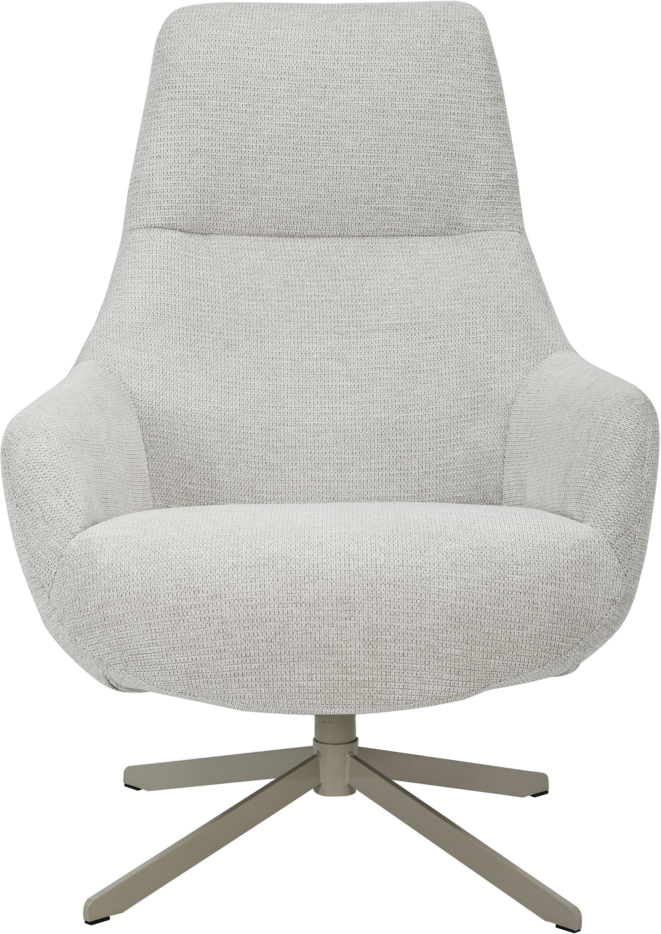 INOSIGN Drehsessel »CLARINDA moderner Ohrensessel drehbar, TV-Sessel, Relaxsessel«, 360-Grad drehbar, robustes Metallgestell