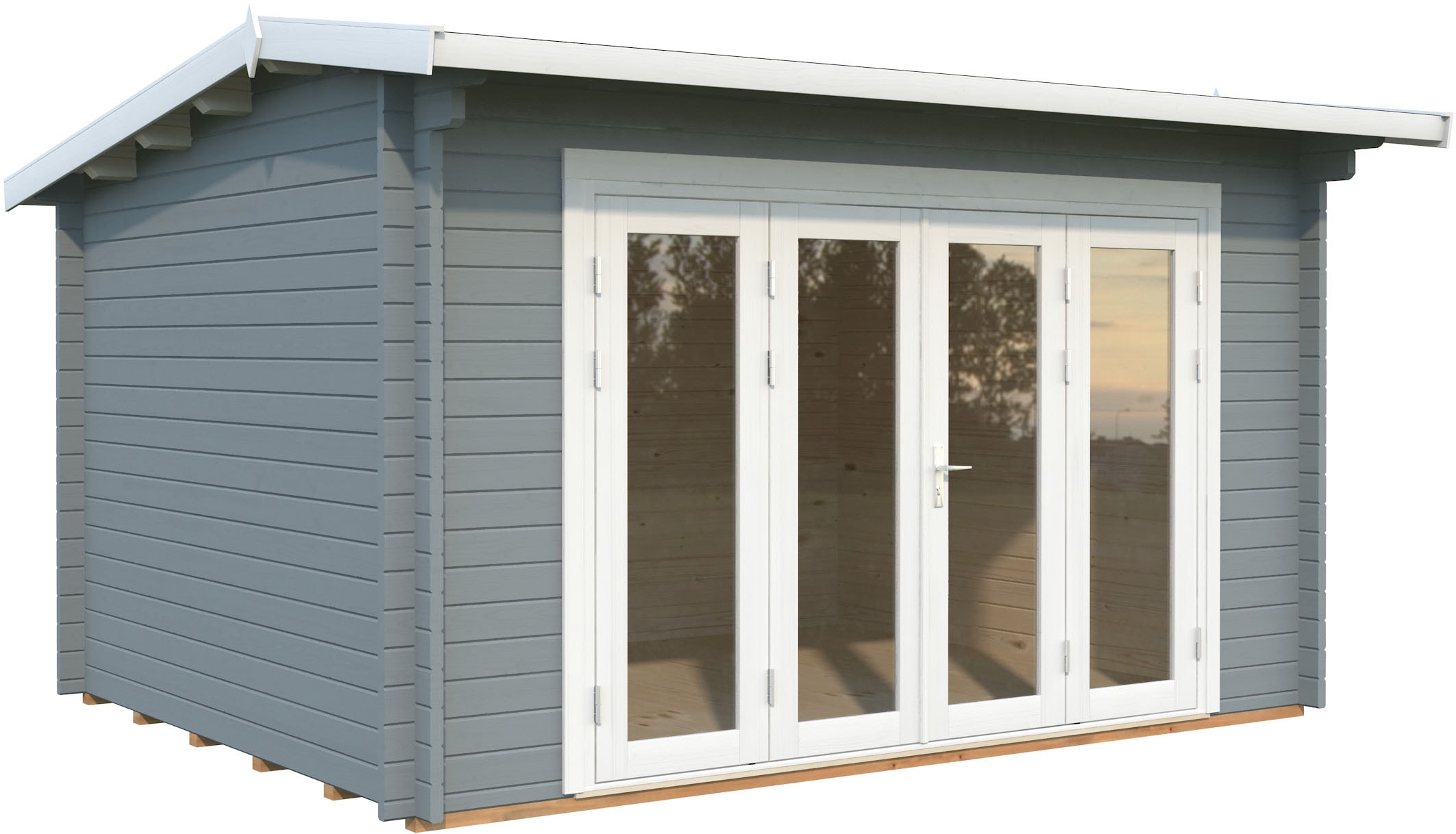 Palmako Gartenhaus »Ines Bitfold« verschiedene Farben