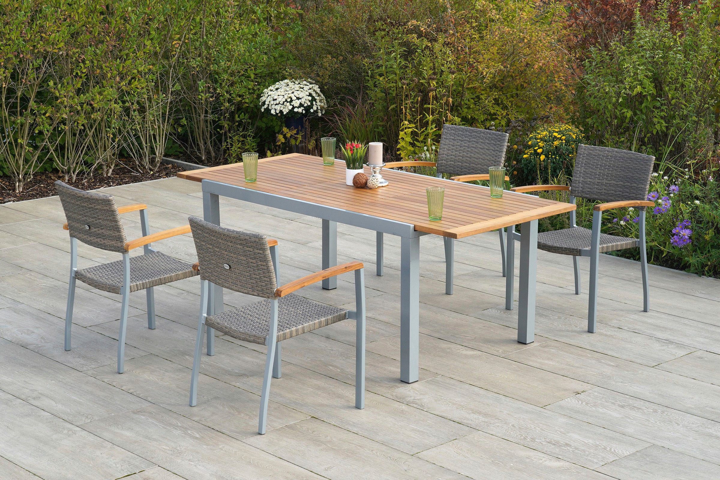 MERXX Garten-Essgruppe »Silano« 5 Stk. tlg. günstig online kaufen