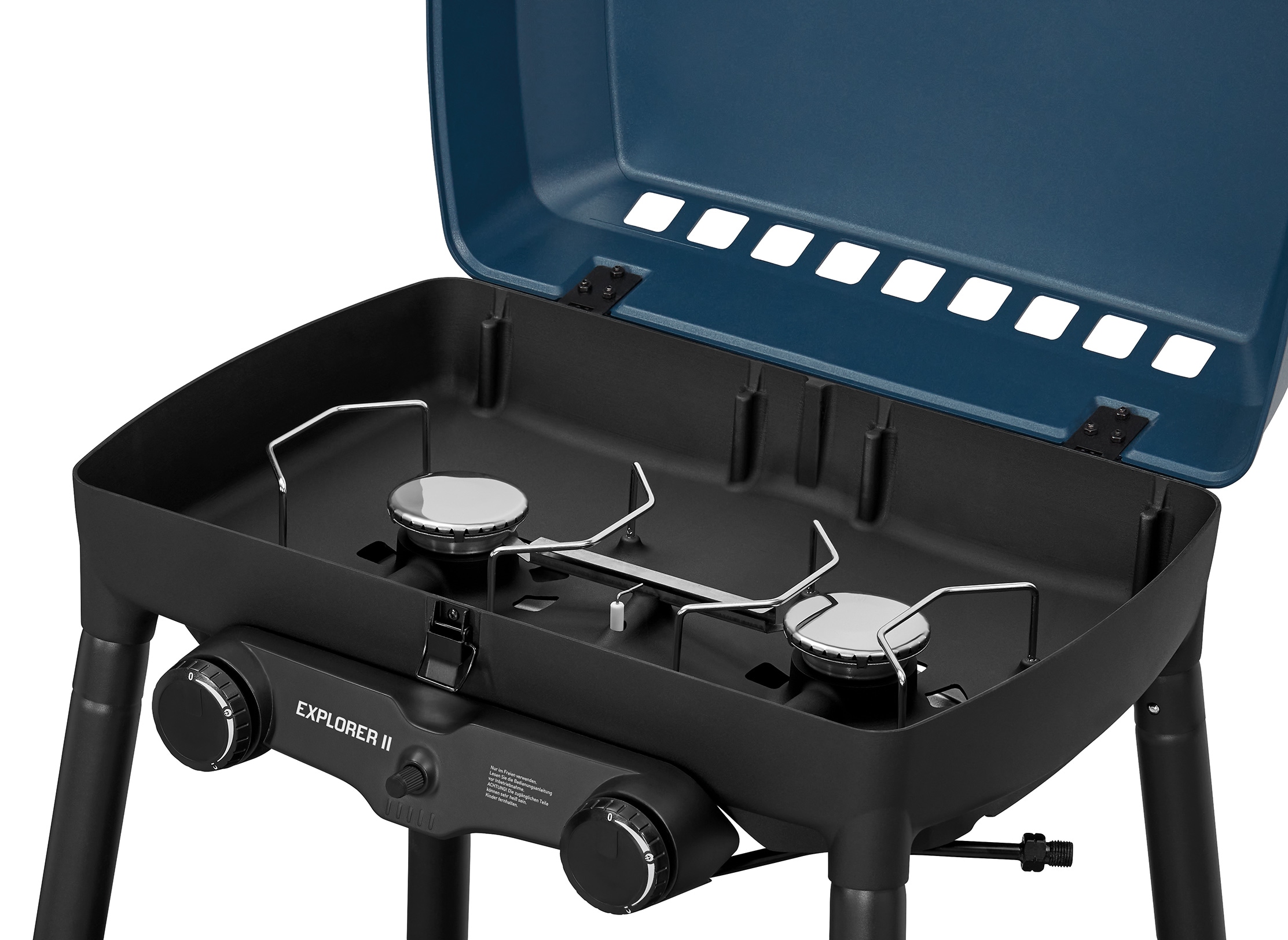 Enders® Gasgrill »Explorer II«, 2 Brenner für indirektes und direktes Grillen und Backen​