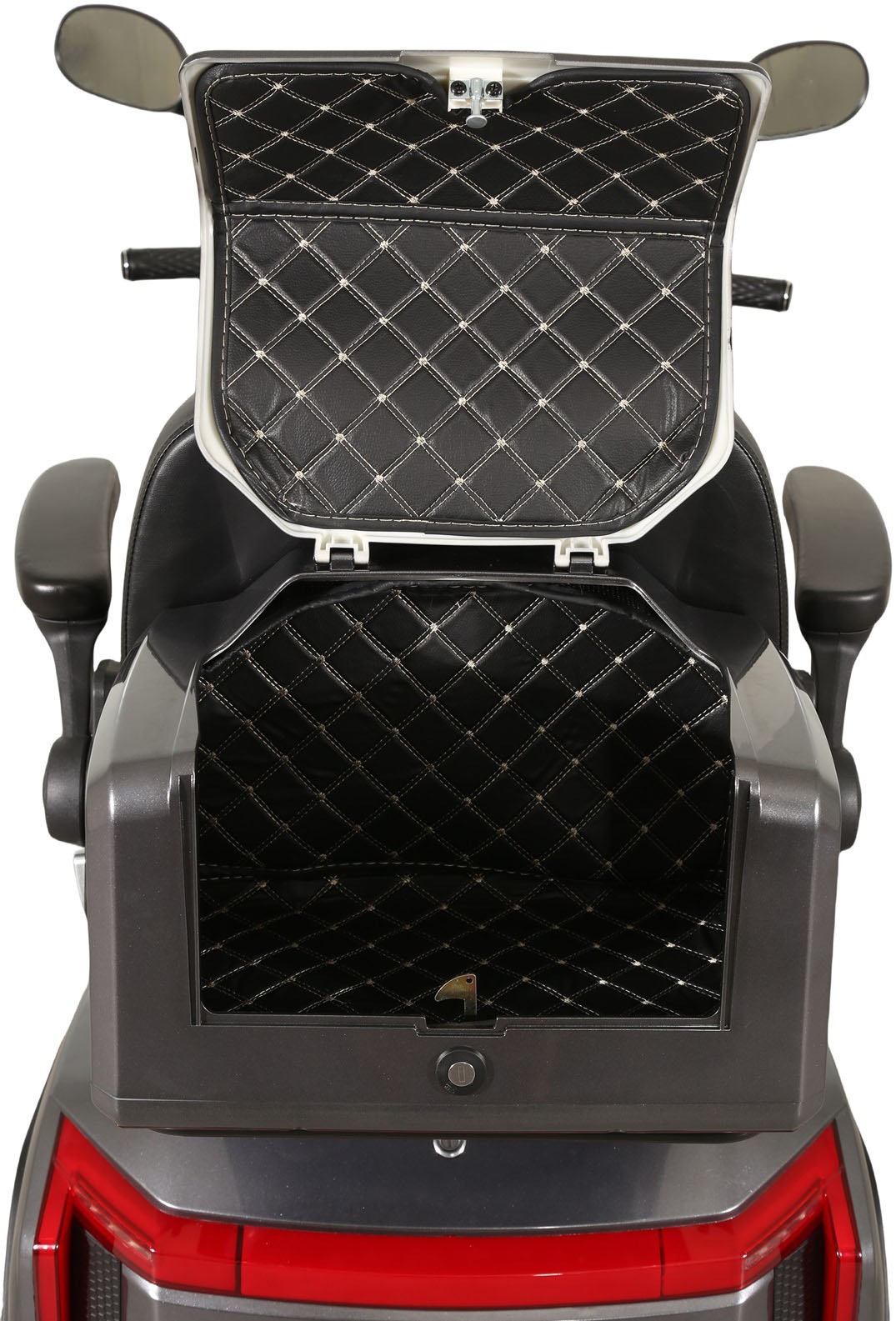 GreenStreet Elektromobil »E-Mover Deluxe«, mit 60V/26Ah Li-Ion-Akku, inkl. Topcase und Dach
