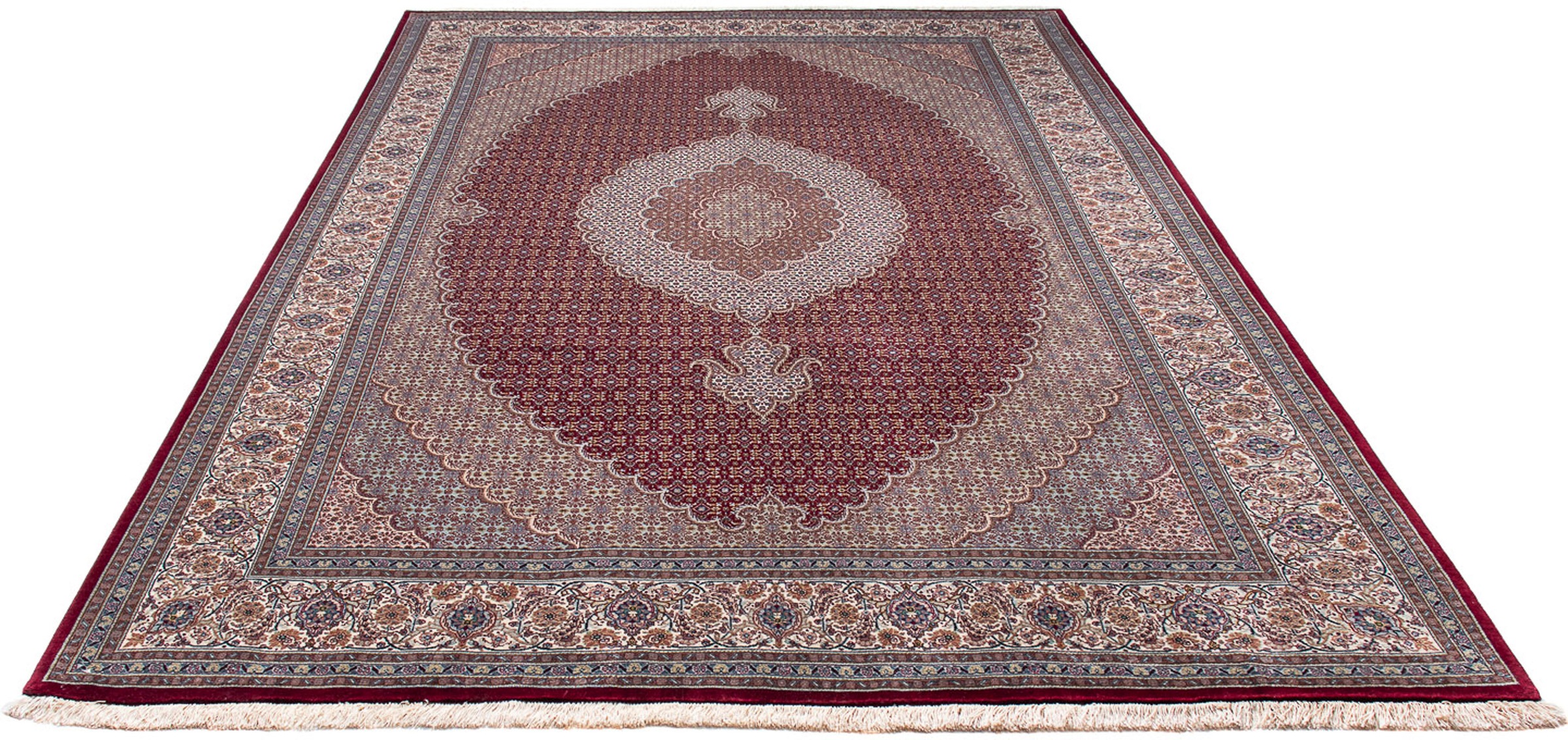 morgenland Orientteppich »Perser - Täbriz - 300 x 198 cm - dunkelrot«, rech günstig online kaufen