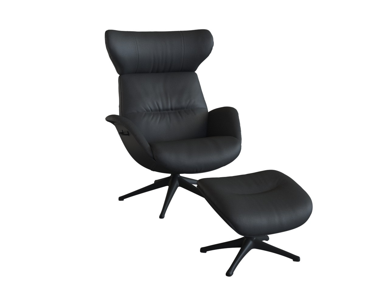 FLEXLUX Relaxsessel »Fernsehsessel More, ergonomisch, drehbar, robuster Fuß günstig online kaufen
