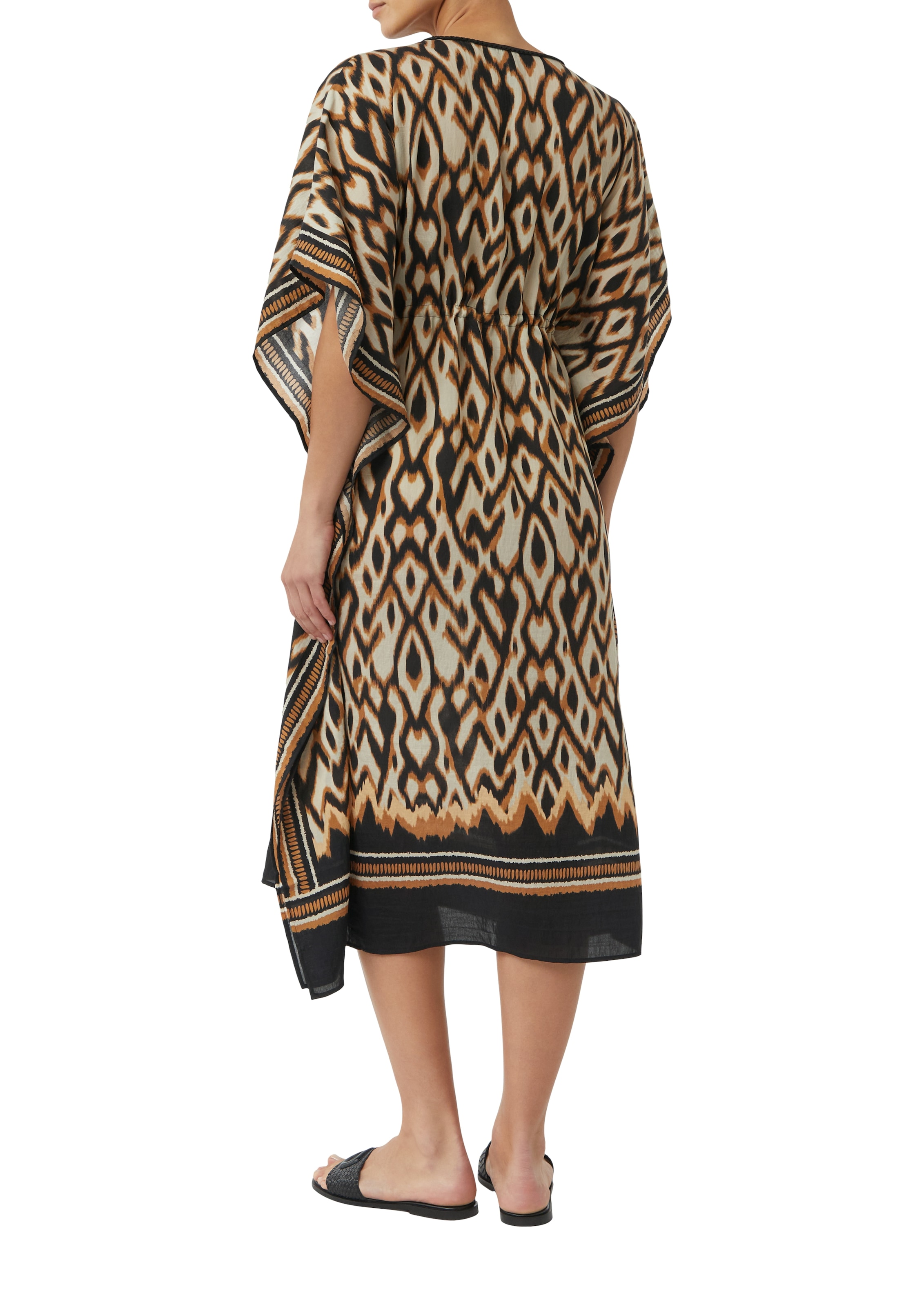 Comma Blusenponcho, mit All-Over Print