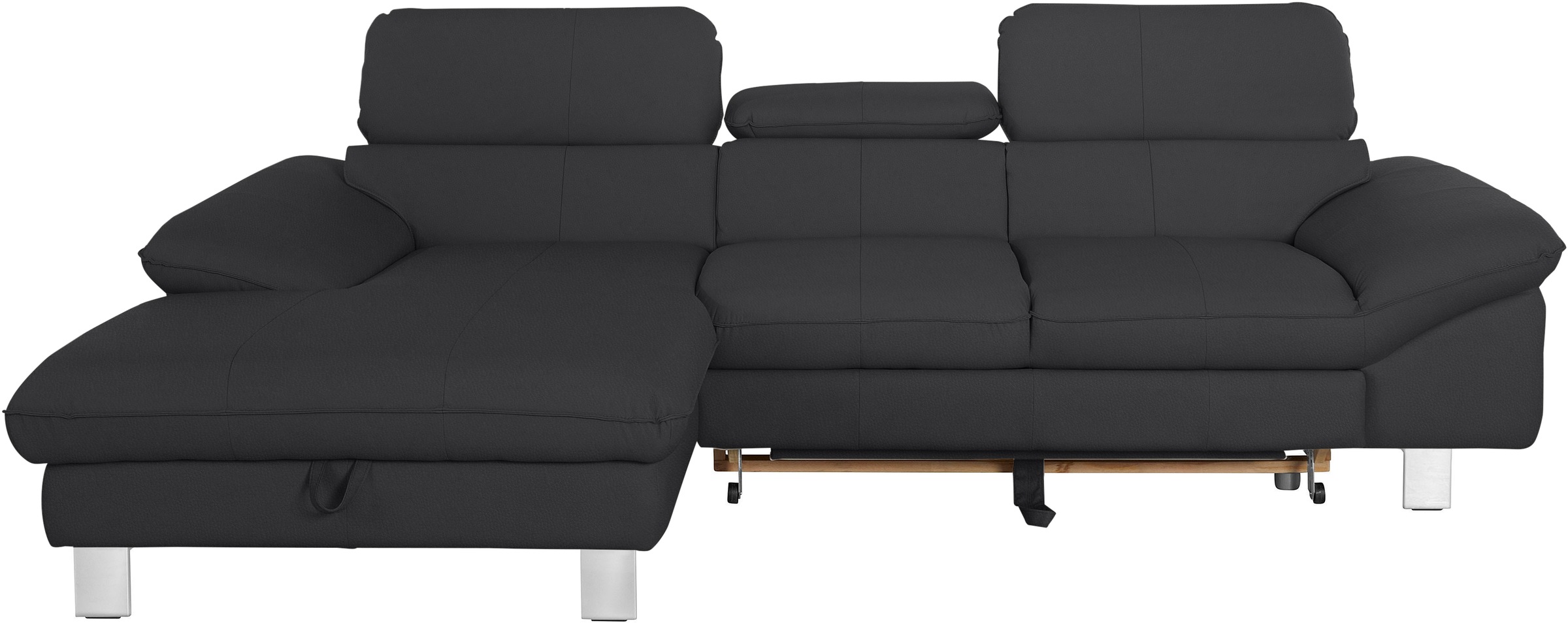 COTTA Ecksofa Driver, mit Kopfteilverstellung, wahlweise mit Bettfunktion günstig online kaufen