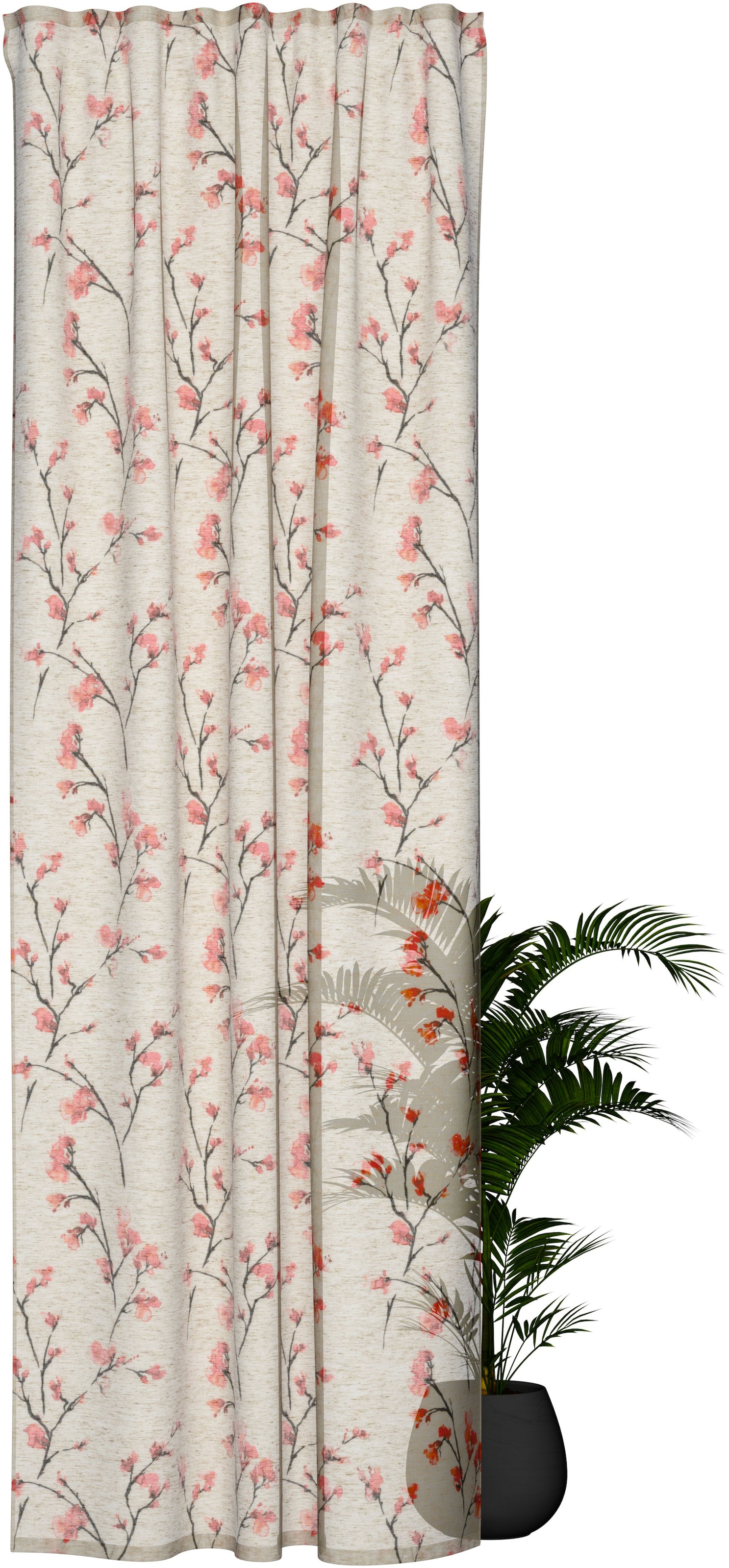 HOMING Vorhang »Kianna« verdeckte Schlaufen 1 Stk. tlg. Fertigschal