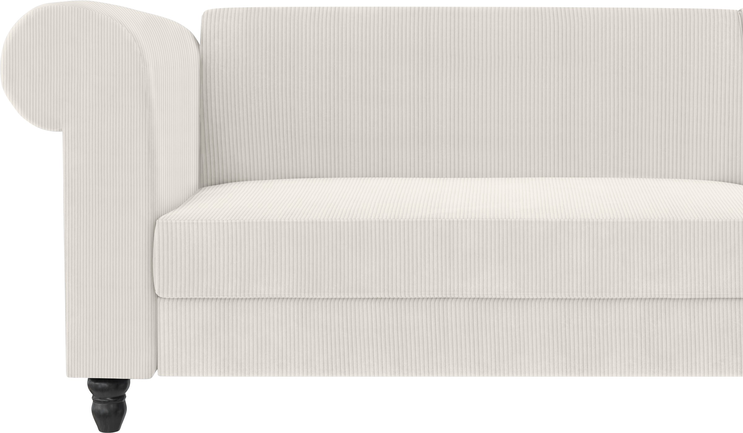 Dorel Home Ecksofa »Felix II, L-Form, Schlafsofa 241cm (Liegefl. 108/195 cm),«, verstellb. Rückenlehne, Recamiere wechselbar, Cord