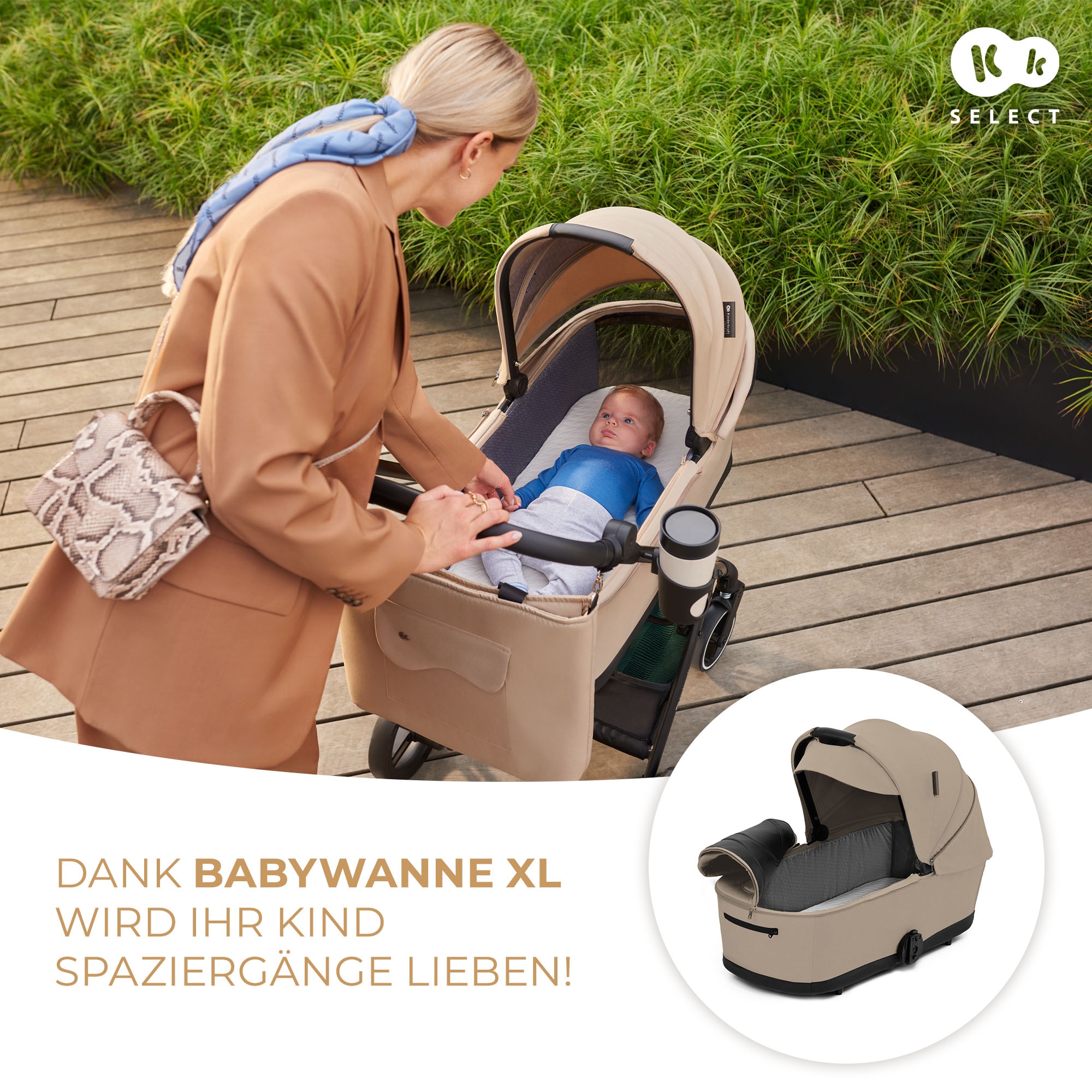 Kinderkraft Kombi-Kinderwagen »YOXI 2IN1« 22 kg