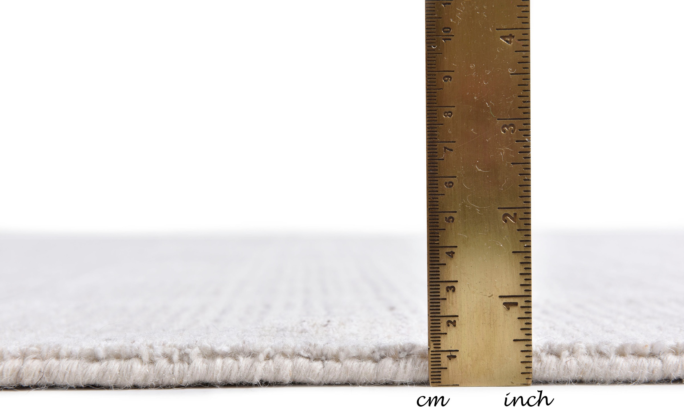 Sansibar Teppich »Tinnum Uni meliert«, rechteckig, 13 mm Höhe, meliert, 60% Wolle, handgearbeitet in aufwendiger Handloom-Technik
