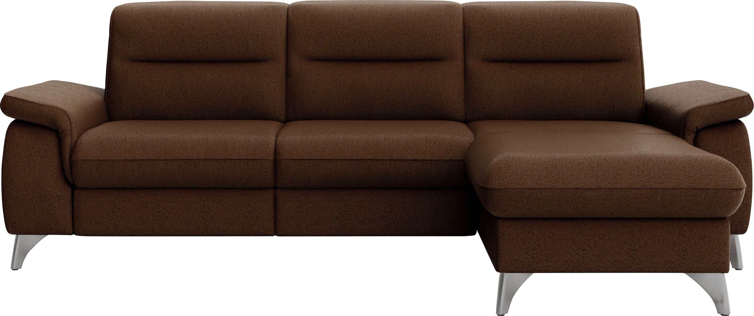 sit&more Ecksofa »Astoria L-Form«, wahlweise mit motorischer Relaxfunktion