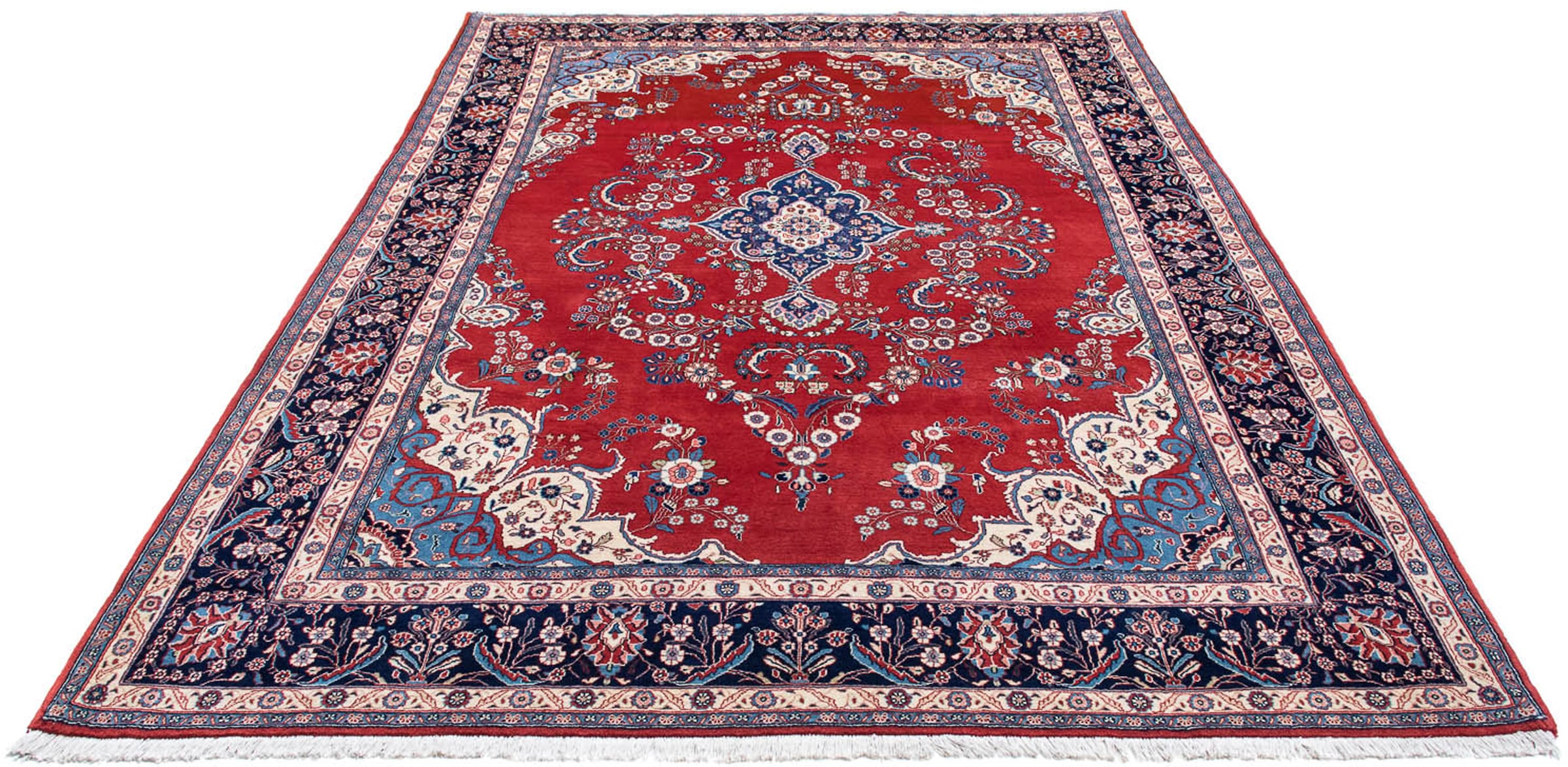 morgenland Orientteppich »Perser - Keshan - 315 x 210 cm - dunkelrot«, rech günstig online kaufen