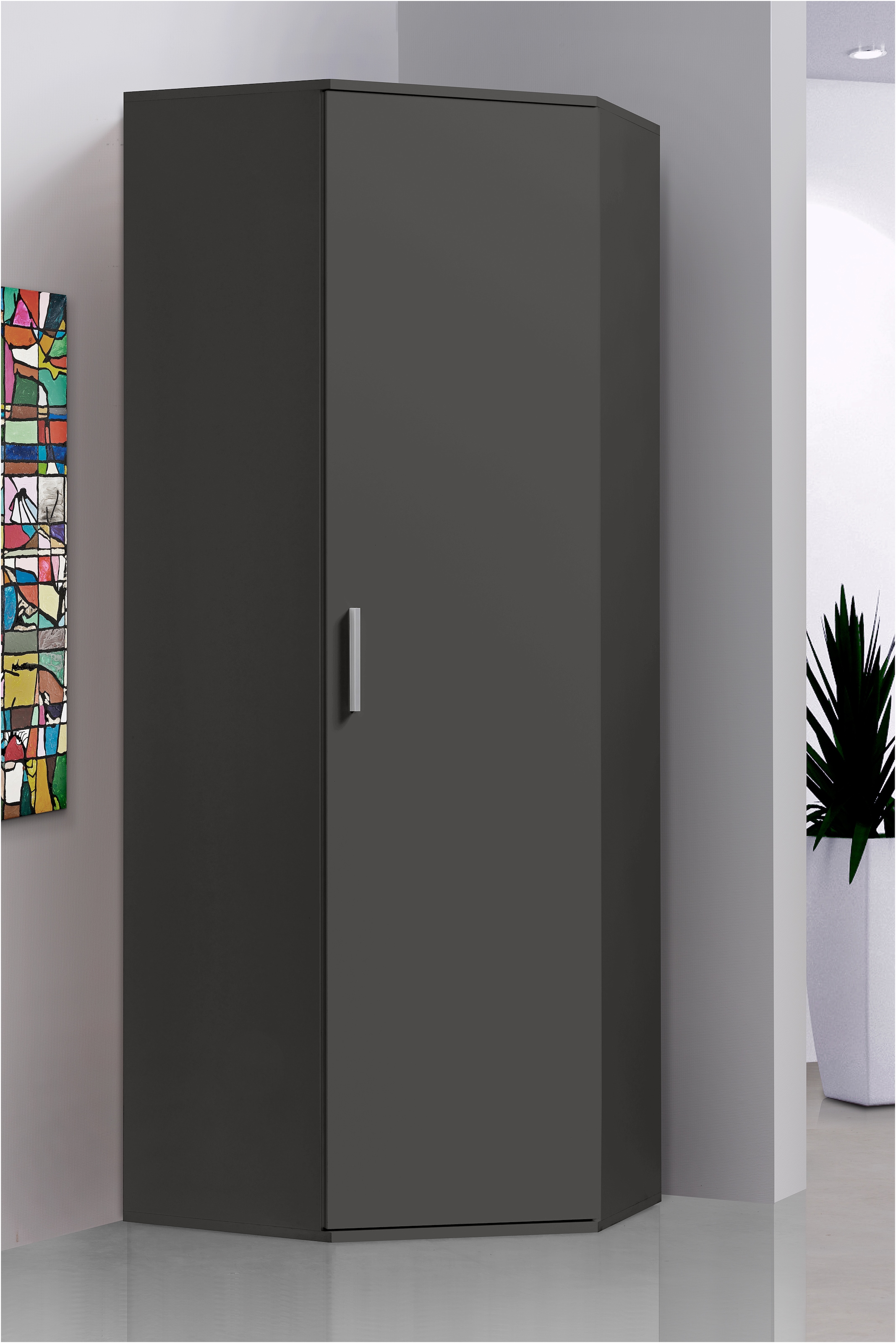 Procontour Mehrzweckschrank »Eckschrank Clara BESTSELLER!«, (OTTOs Choice), Höhe 167cm, mit variabel verstellbaren Einlegeböden
