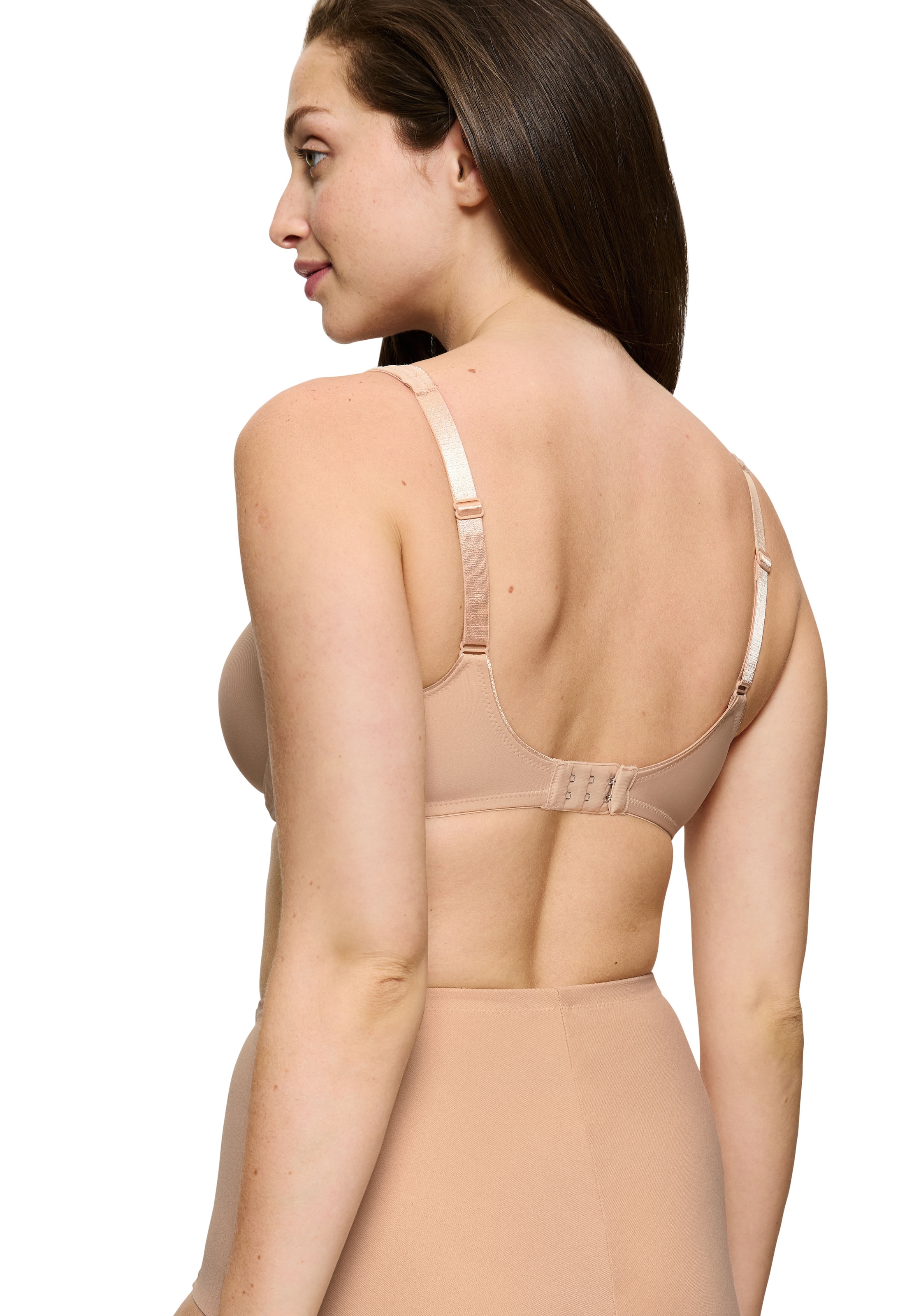 Triumph Minimizer-BH »Modern Soft+Cotton W01«, verkleinert die Brust optisch um eine Cup-Größe