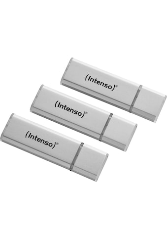 USB-Stick »Alu Line 32GB USB-Stick, 3-er Set«, (USB 2.0 Lesegeschwindigkeit 28 MB/s)