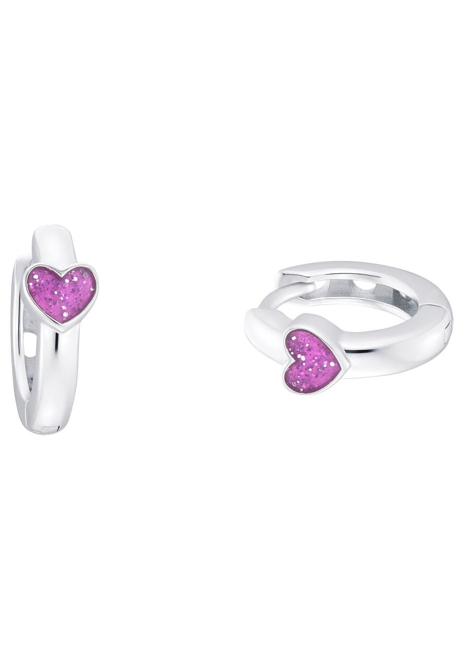 Prinzessin Lillifee »Purple Online-Shop kaufen Heart, Creolen im 2036442« Paar