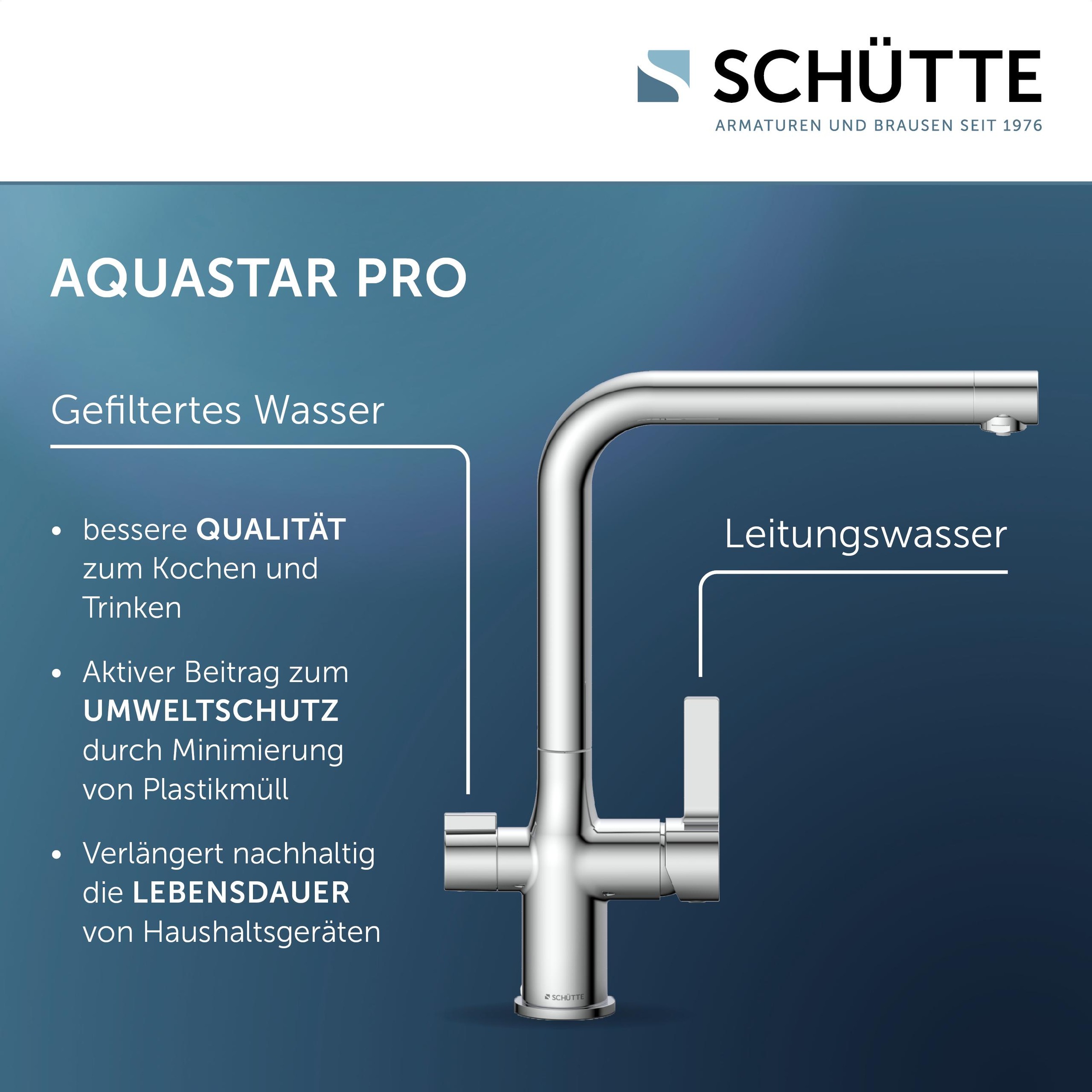 Schütte Spültischarmatur »AQUASTAR PRO«