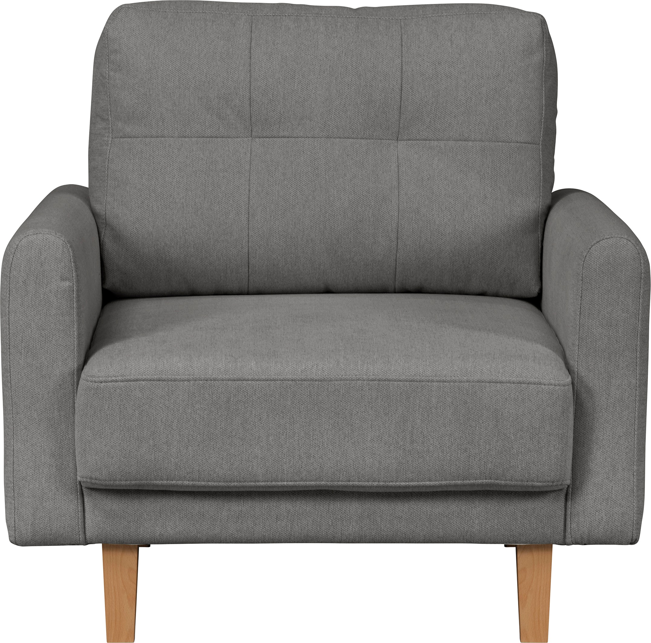 Home affaire Sessel »TRIPLO Relaxsessel mit Wellenunterfederung, Maße B/T/H: 95/100/89 cm«, Polstersessel mit Steppung im Rückenkissen, hohe Qualität