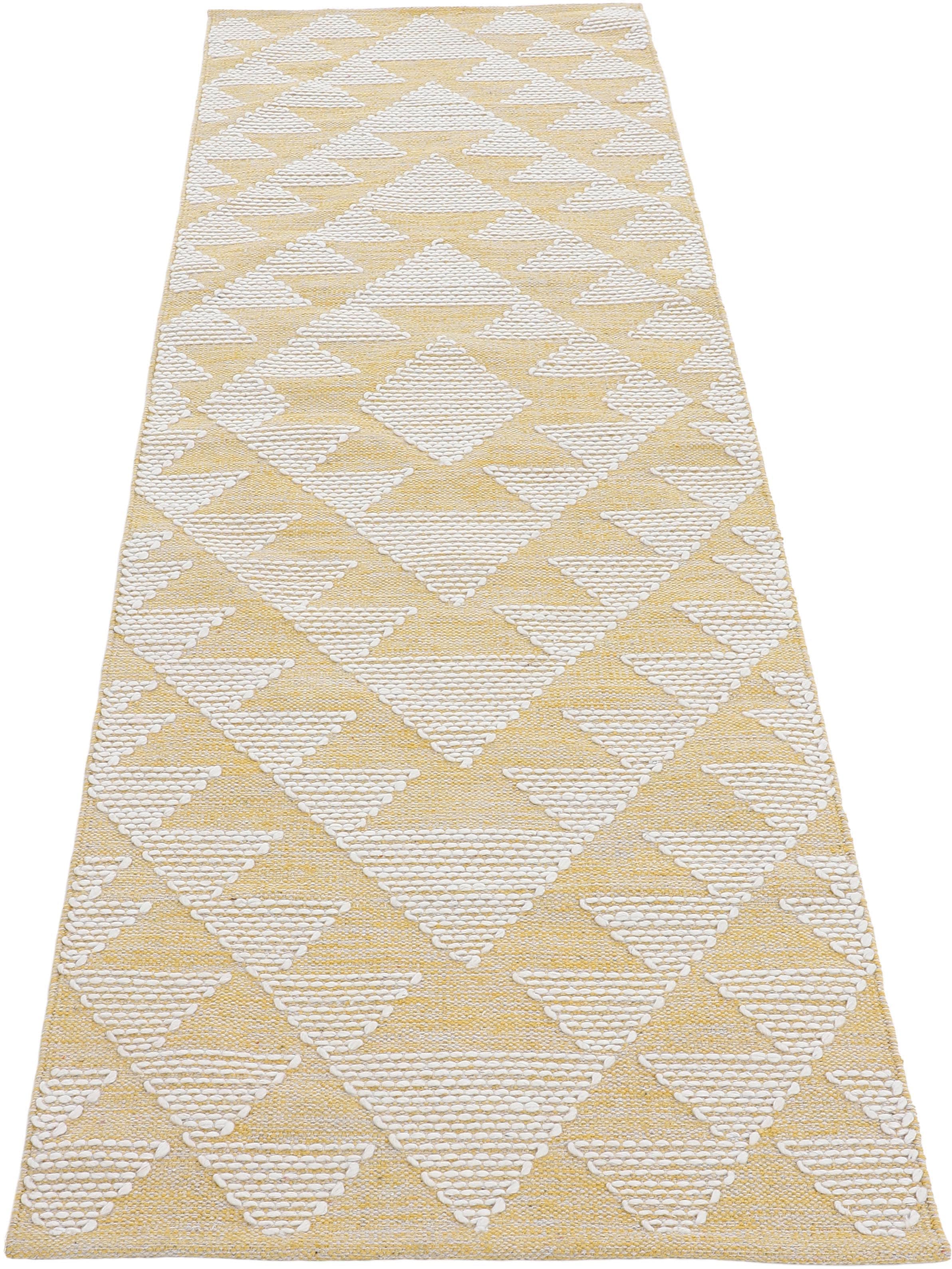 carpetfine Teppich »Kelim Durry«, rechteckig, 5 mm Höhe, Handweb, geometris günstig online kaufen