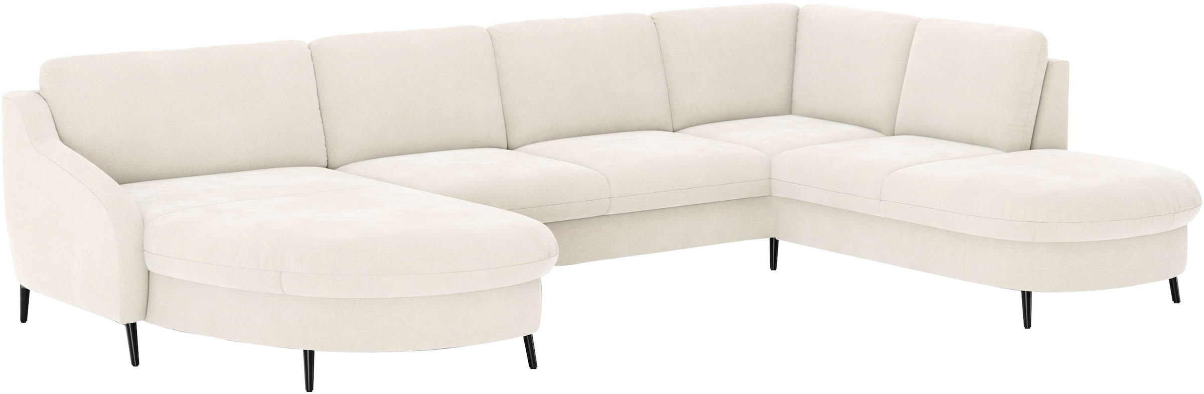 sit&more Wohnlandschaft »Soul U-Form« wahlweise mit Bett und Bettkasten