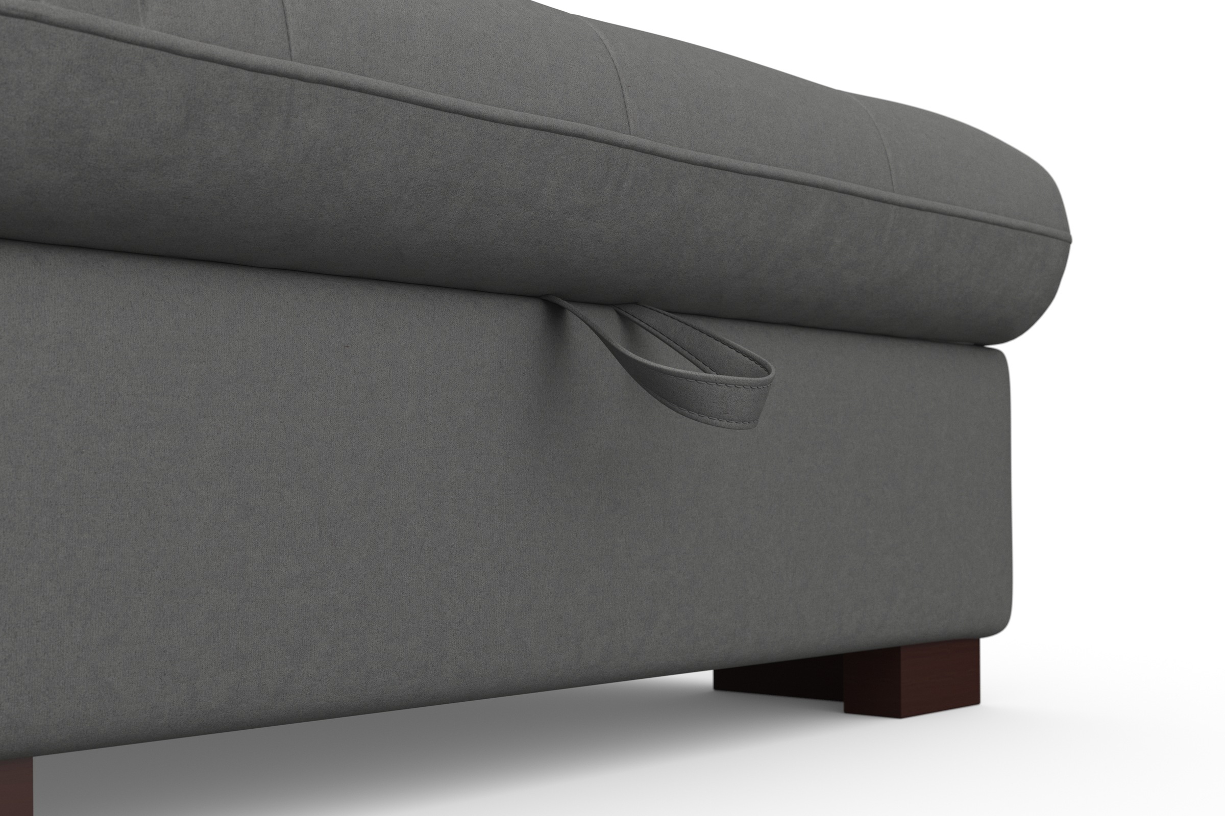 sit&more Ecksofa »Luxor L-Form«, wahlweise mit Bettfunktion, Stauraum und Kopfteilverstellung