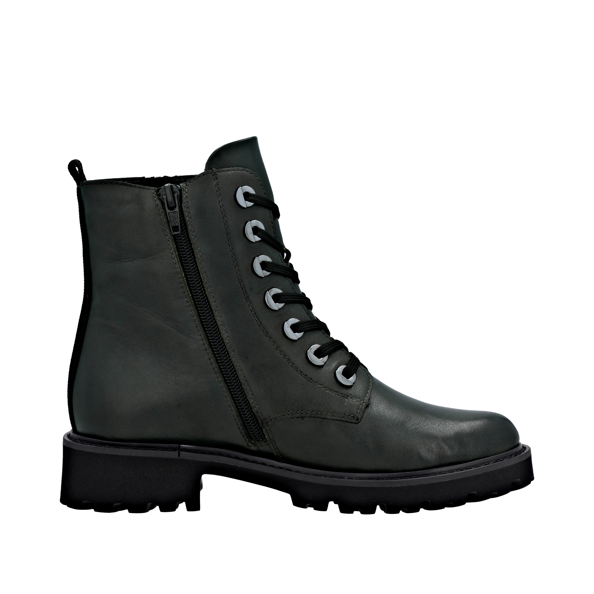 Remonte Schnürstiefelette, Blockabsatz, Stiefelette, Schnürboots, Flats im Used Look