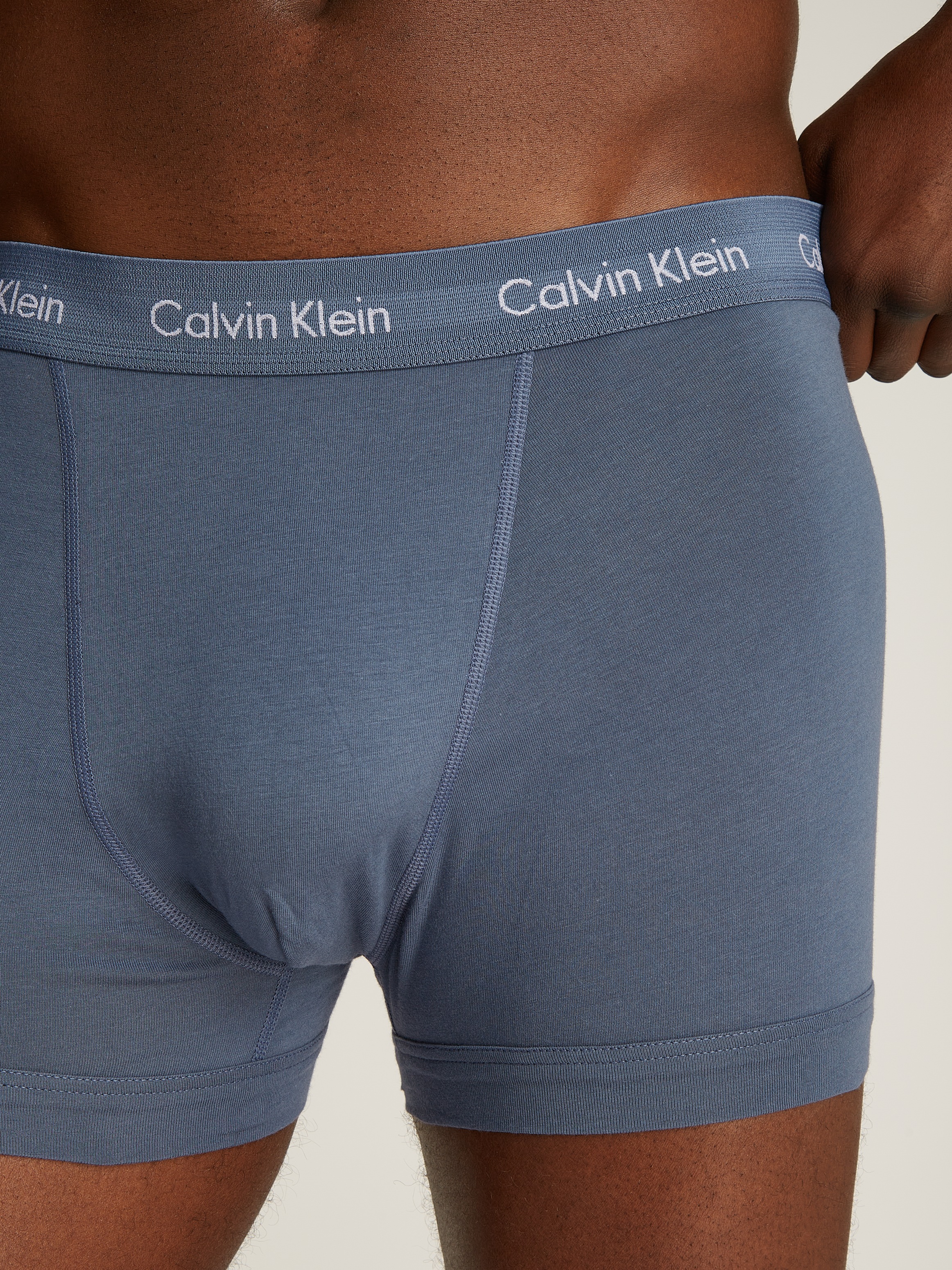 Calvin Klein Underwear Boxershorts »BOXER BRIEF 3PK« Packung, 3 Stk. mit Calvin Klein Logo-Elastikbund (3 Stück)