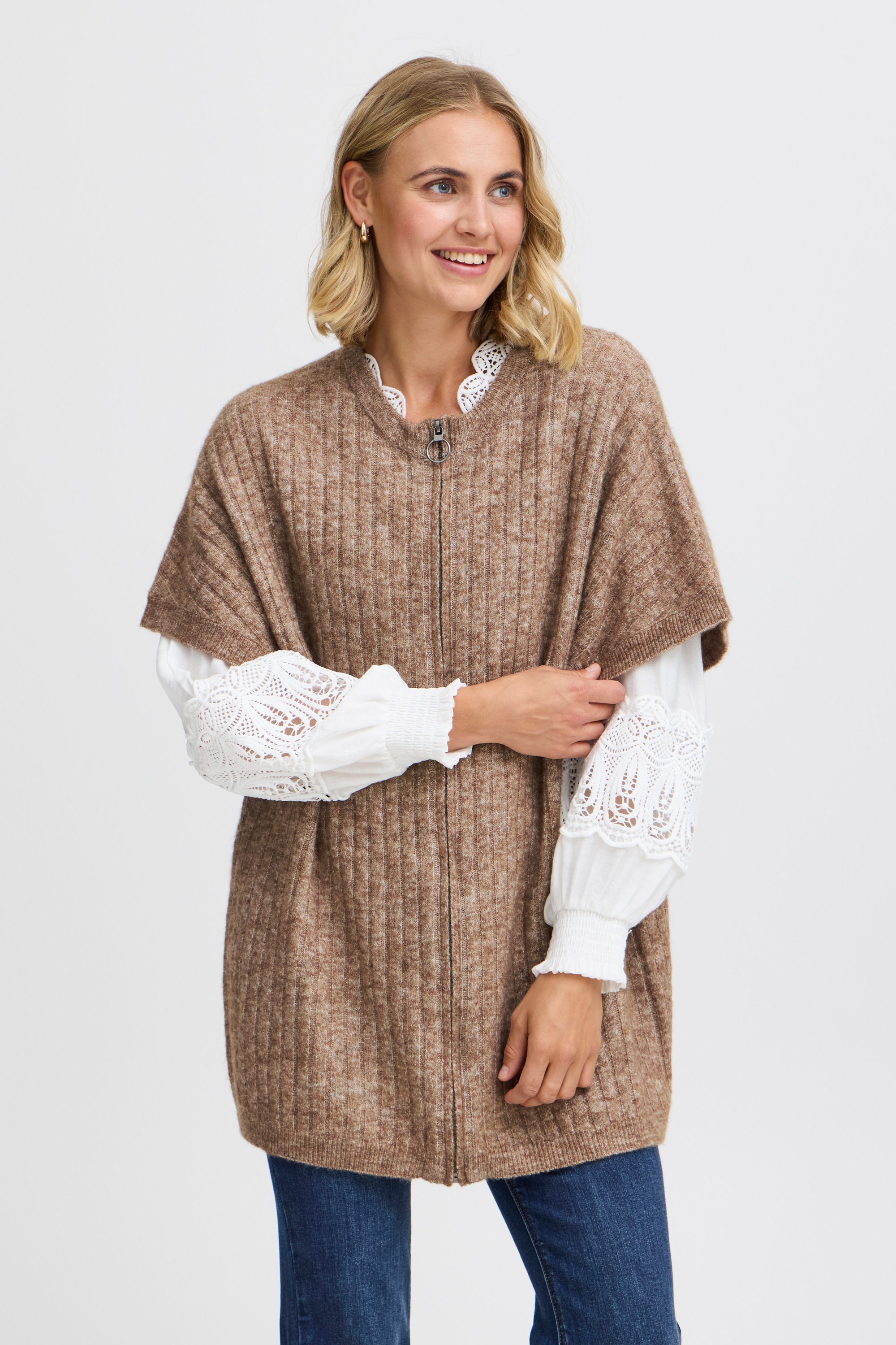 fransa Strickjacke »Strickjacke FRSANNY«