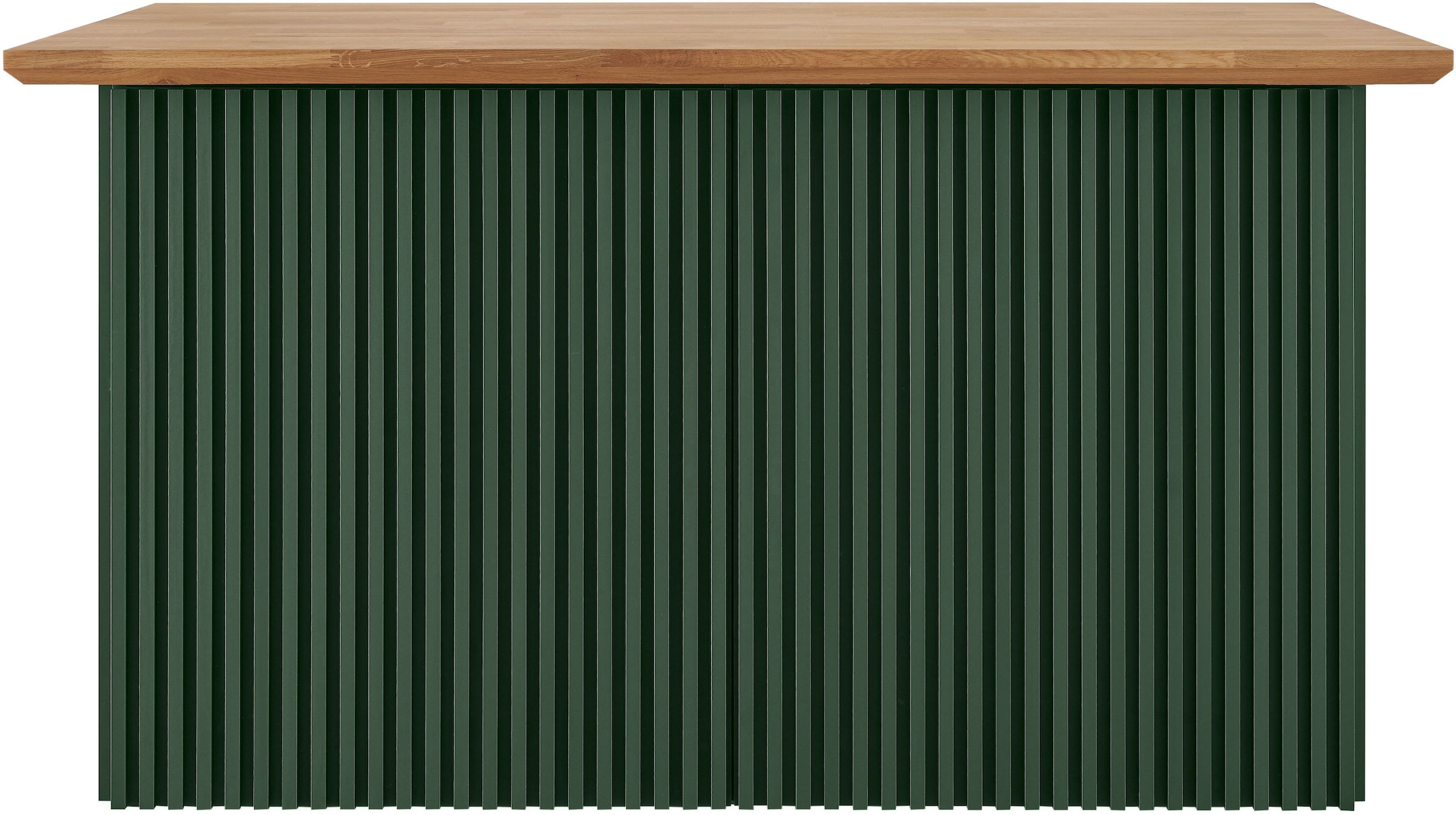 BASIC by Balculina Kücheninsel »Sandella B/H/T 160x87x90 cm« Breite 160 cm, Arbeitsplatte eiche massiv