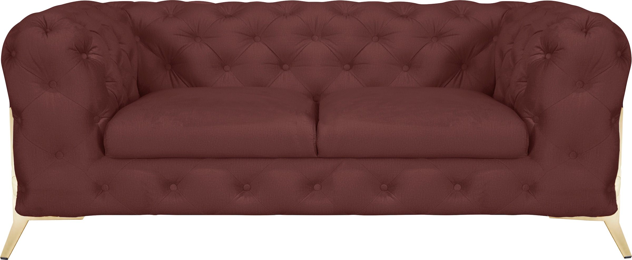 Leonique Chesterfield-Sofa "Amaury", aufwändige Knopfheftung, moderne Chest günstig online kaufen