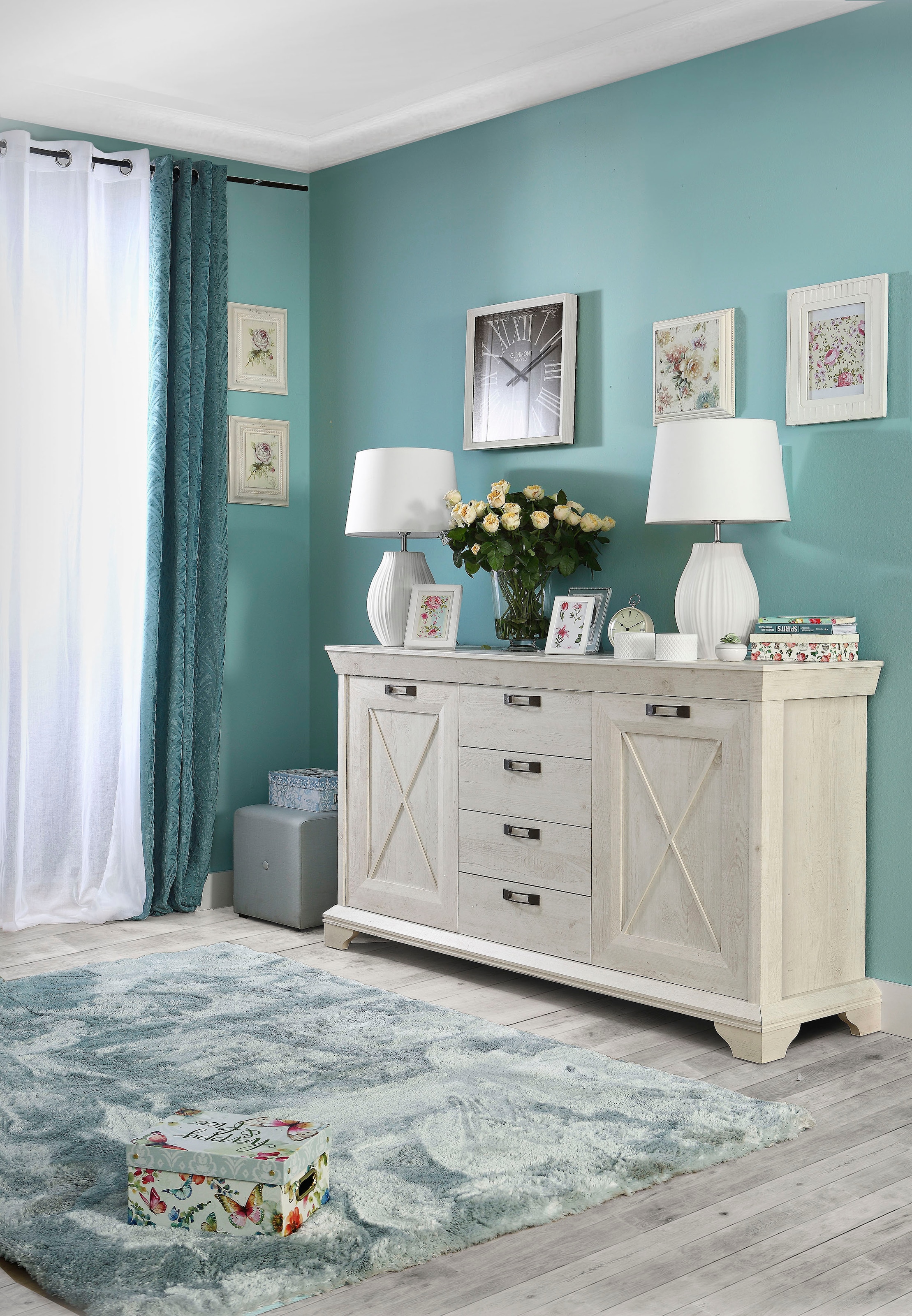 FORTE Highboard »Kashmir«, Breite 178 cm