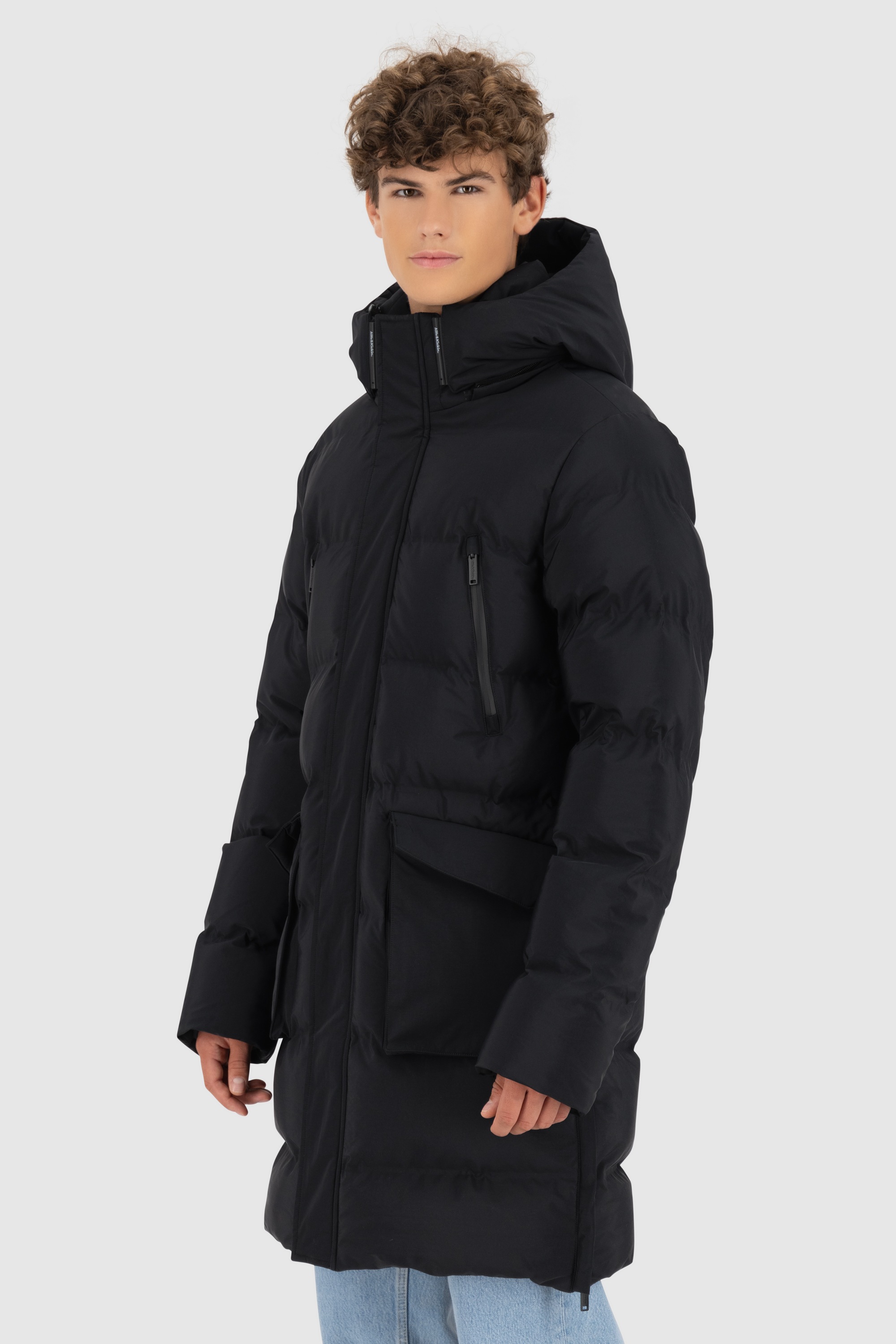 Alife & Kickin Winterjacke »Herren SaulAK A«, mit Kapuze, gefütterte Jacke mit abnehmbarer Kapuze und 6 Fronttaschen