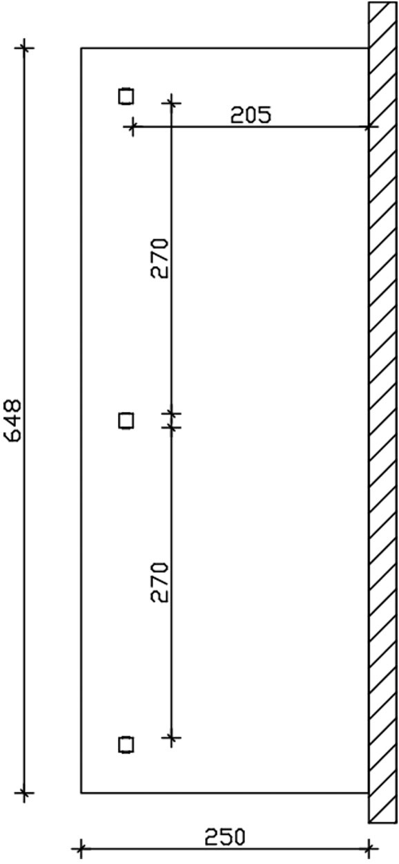 Skanholz Terrassendach »Bormio«