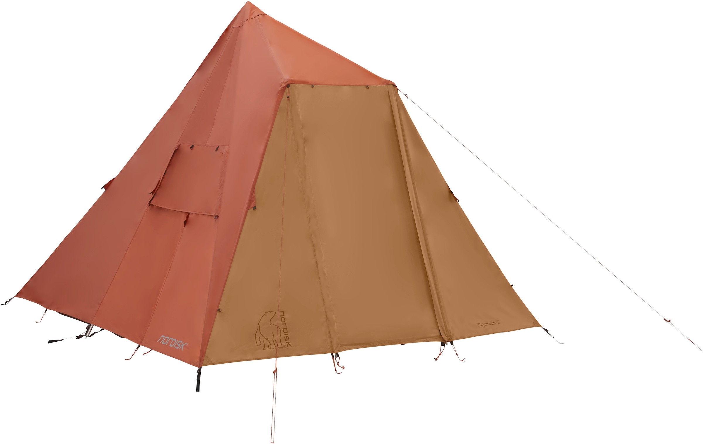 Nordisk Tipi-Zelt »Thrymheim 3 Square«, 3 Personen