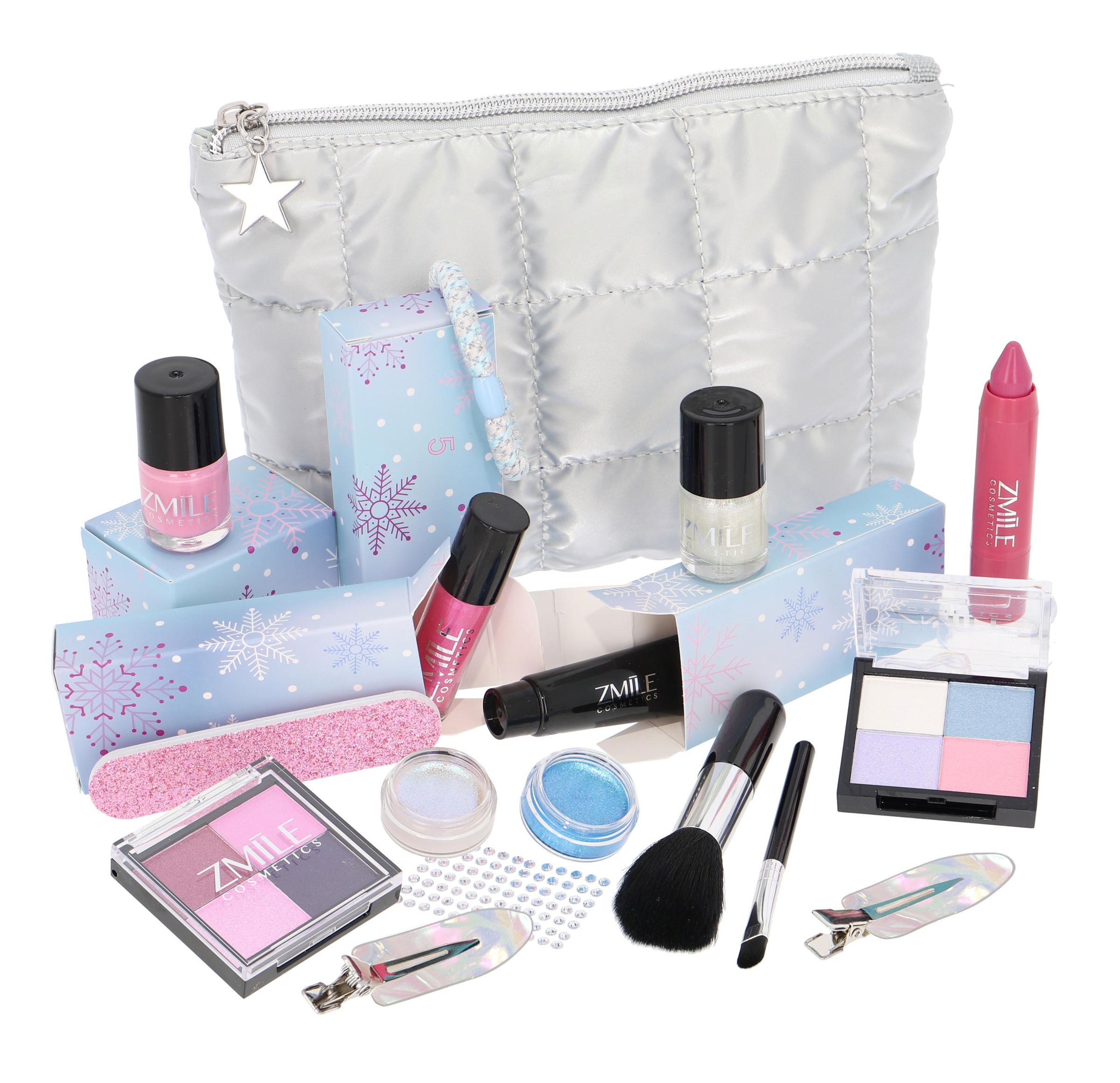 ZMILE COSMETICS Kosmetik-Adventskalender »ZMILE COSMETICS  Adventskalender Snow Flake Cube frosty white« ab 12 Jahren vegan