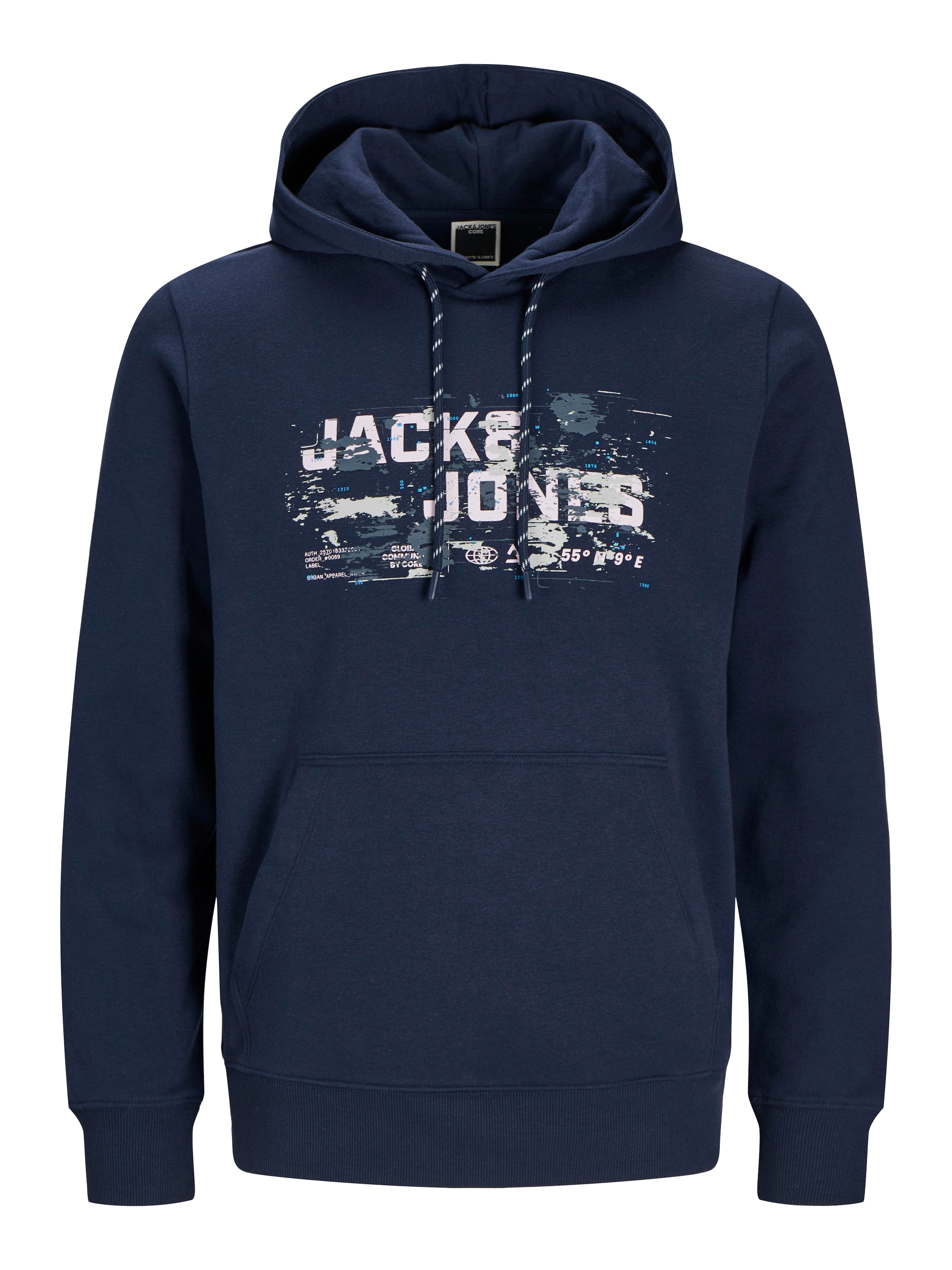 Jack & Jones Kapuzensweatshirt »JCOOUTDOOR LOGO SWEAT HOOD SN«
