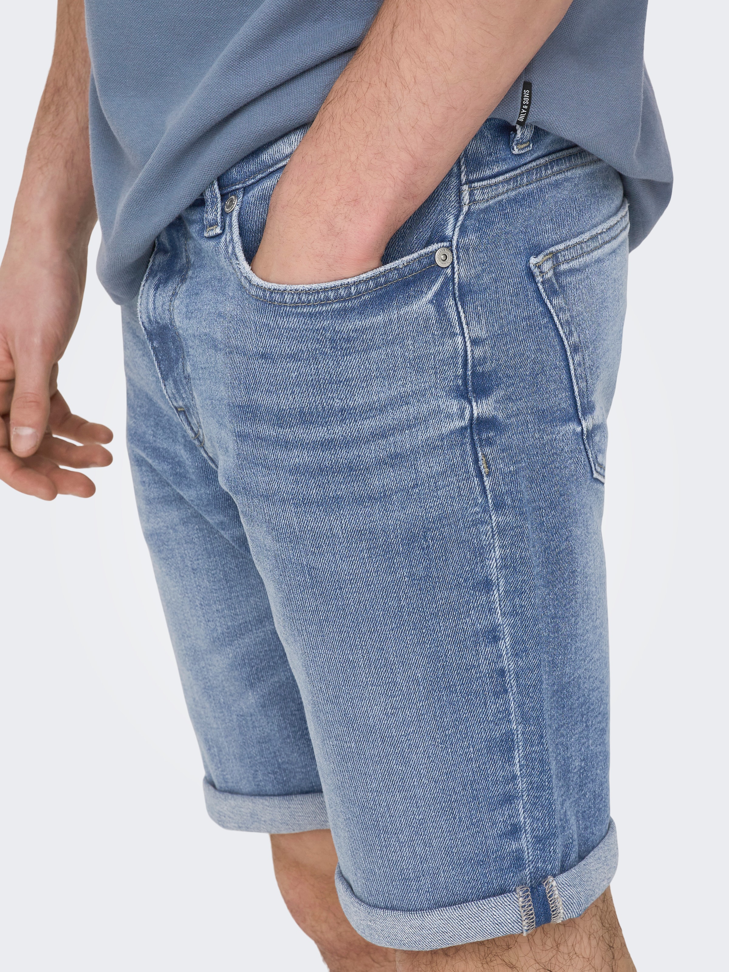 ONLY & SONS Shorts »ONSPLY MBD 8772 TAI DNM SHORTS NOOS«