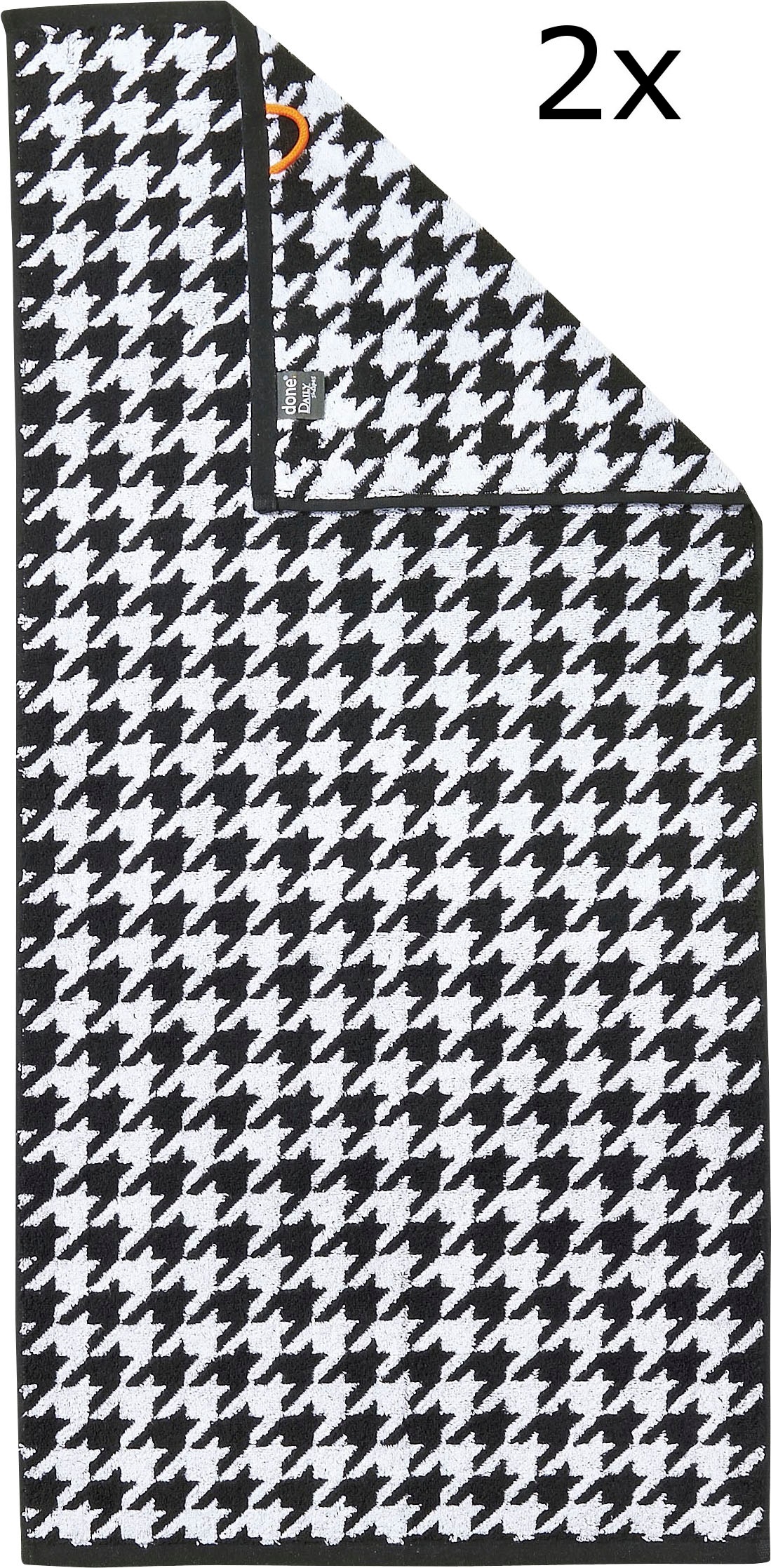 done.® Handtuch Set »Daily Shapes Bird«, (Set, 2 St., 2 Handtücher (50x100 günstig online kaufen