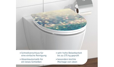 Schütte WC-Sitz »Magic Light«, Duroplast, Hochglänzender Toilettendeckel mit... kaufen