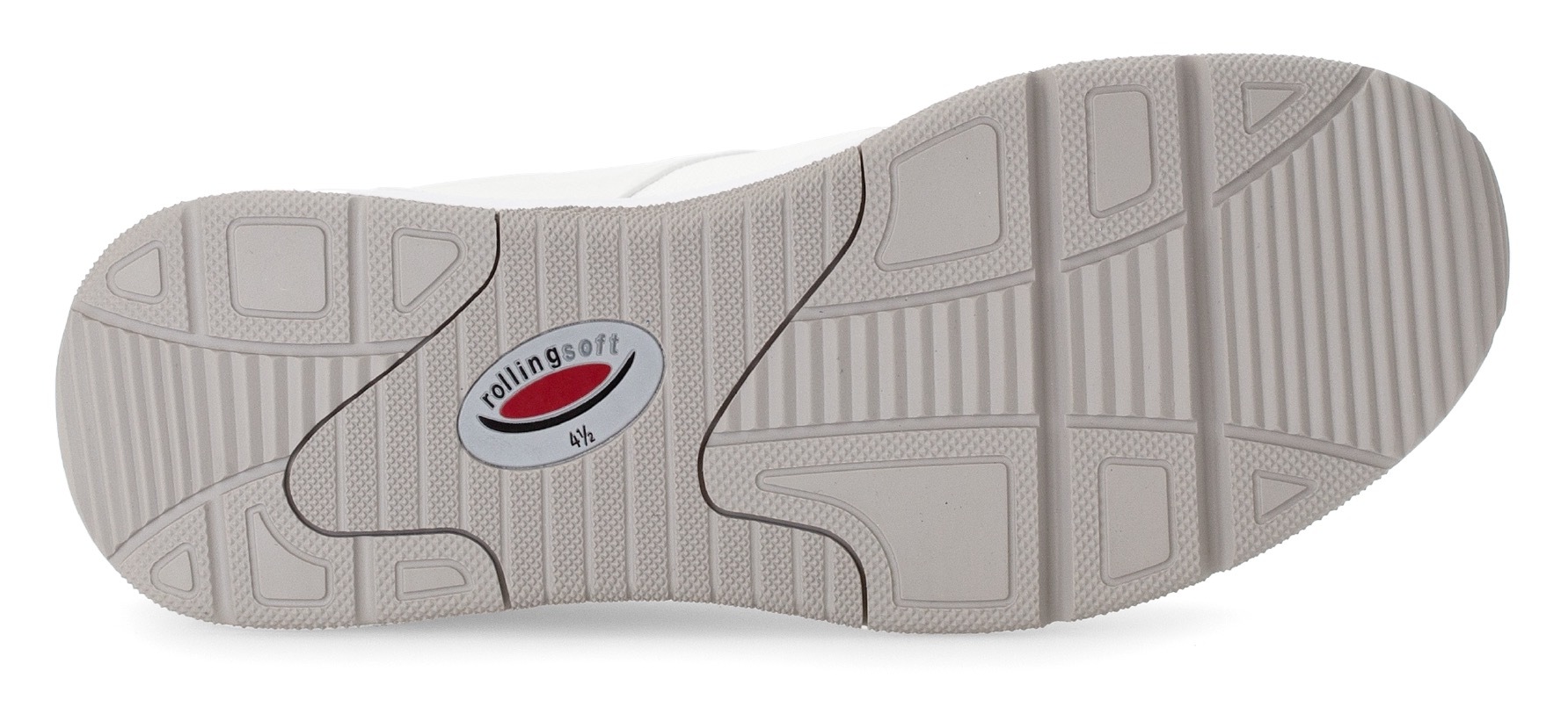 Gabor Rollingsoft Keilsneaker, Freizeitschuh, Halbschuh, Schnürer, herausnehmbares Wechselfußbett