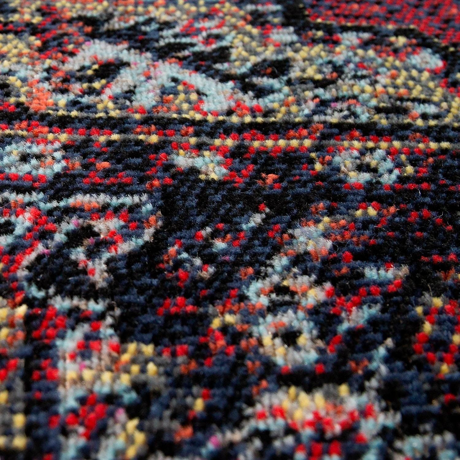 Paco Home Teppich »Artigo 407«, rechteckig, 4 mm Höhe, Kurzflor, Orient-Optik, Vintage Design, In- und Outdoor geeignet