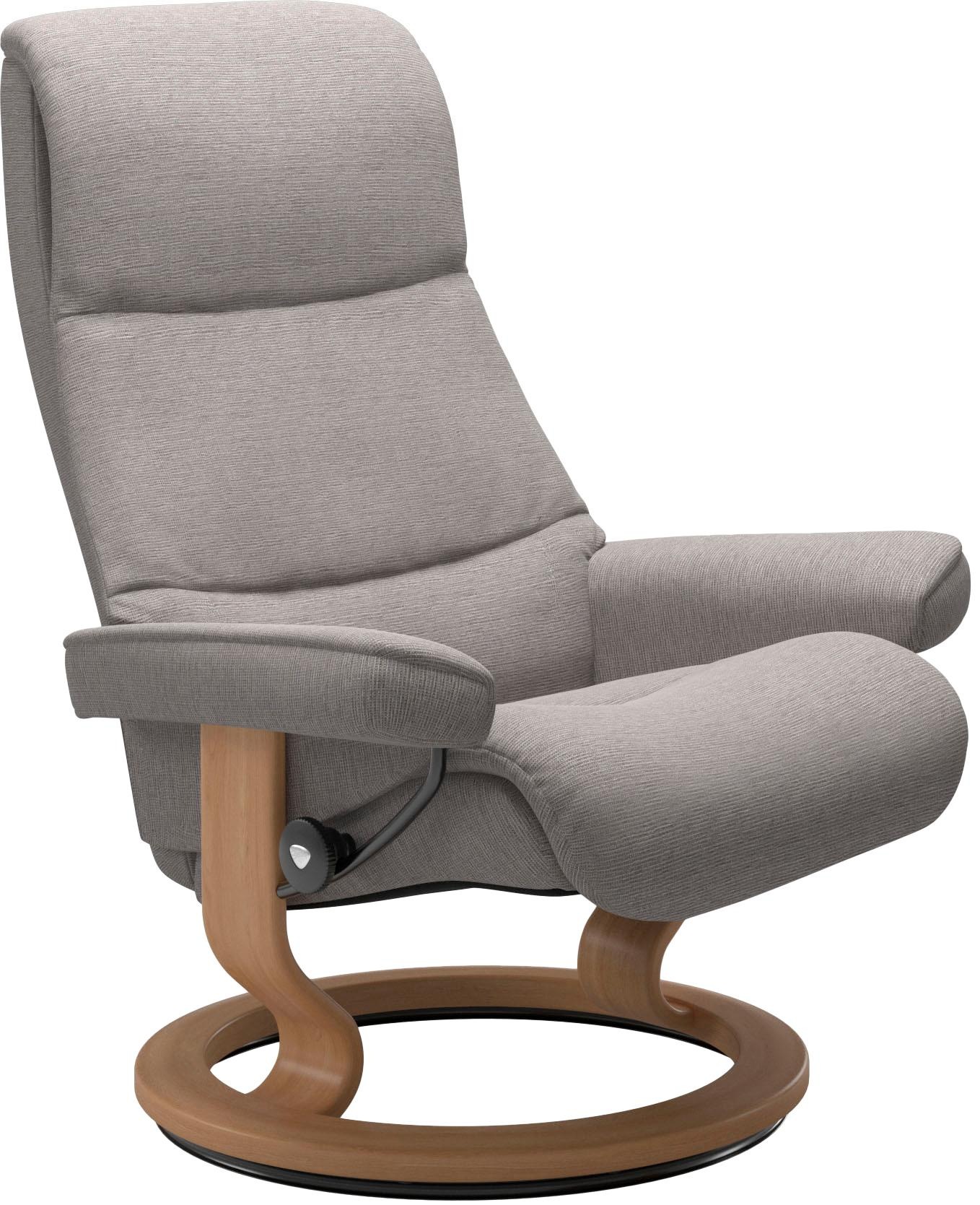 Stressless Relaxsessel "View", (Set, Relaxsessel mit Hocker), mit Classic B günstig online kaufen