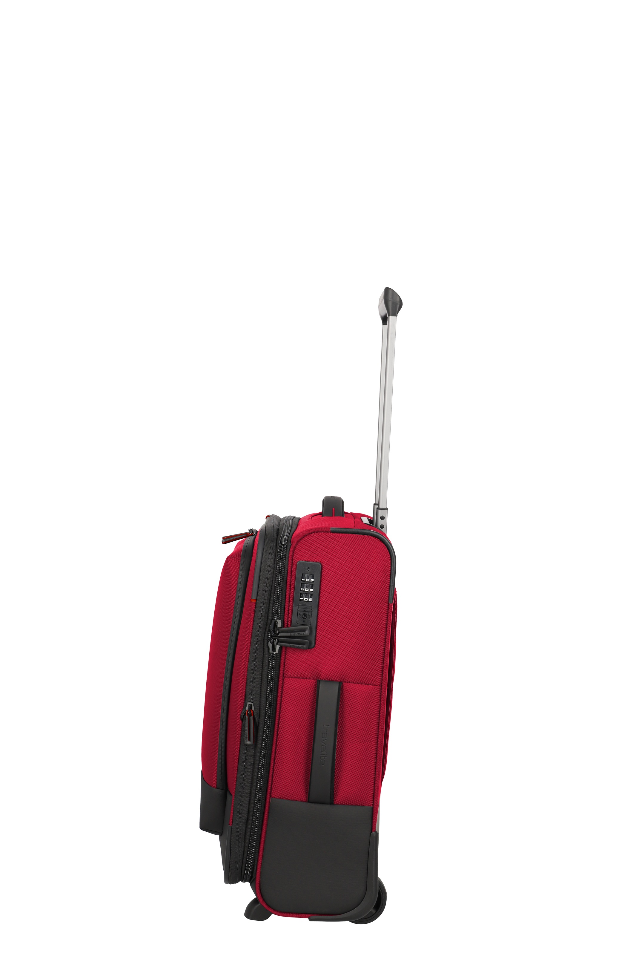 travelite Weichgepäck-Trolley »CROSSLITE Reisekoffer Weichgepäck« 37 l 4 Rollen mit TSA-Schloss, wasserabweisendem Material