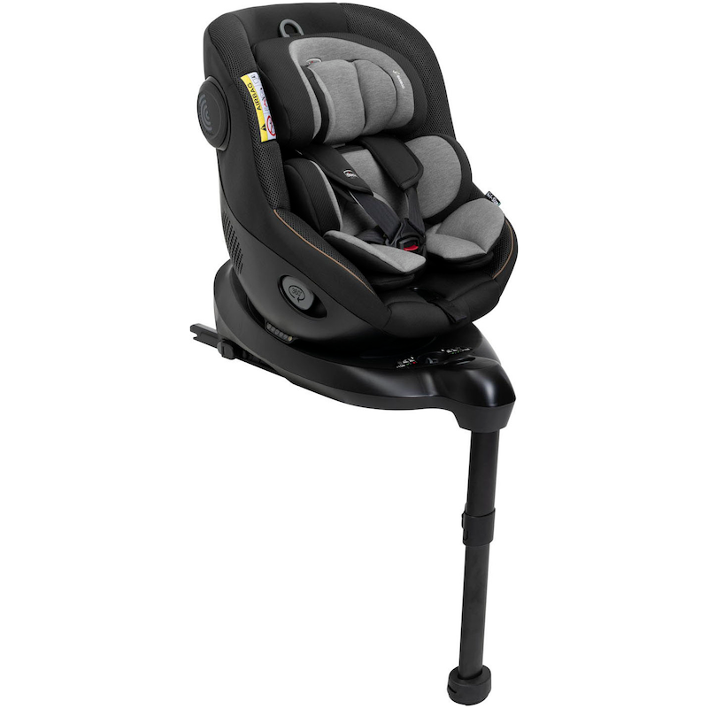 CHICCO Autokindersitz »Seat105« posh black;Erfüllt i-Size Norm nach UN ECE R129/03;Energieabsorbierender, mehrteiliger Verkleinerer;Bambus...